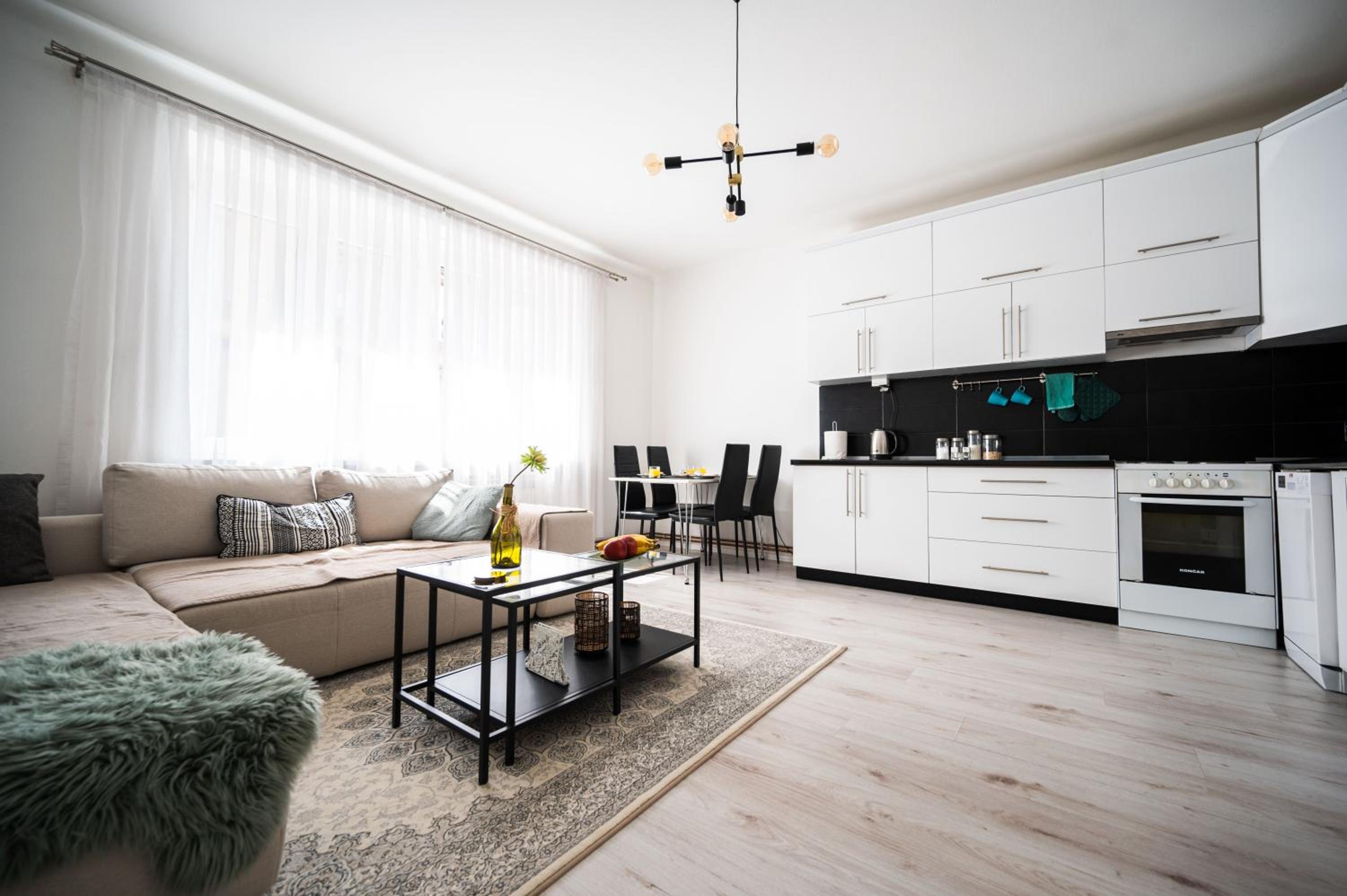 Modern 1BDR Apartment near City Center