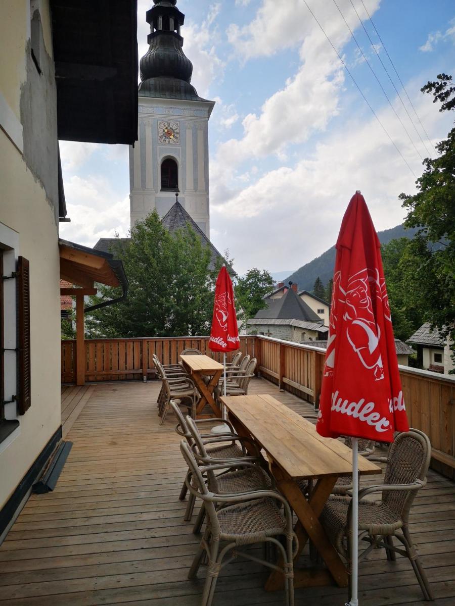 outdoor BBQ area