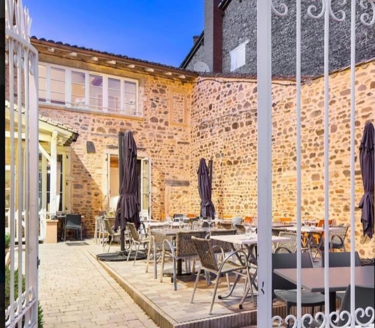 outdoor BBQ area