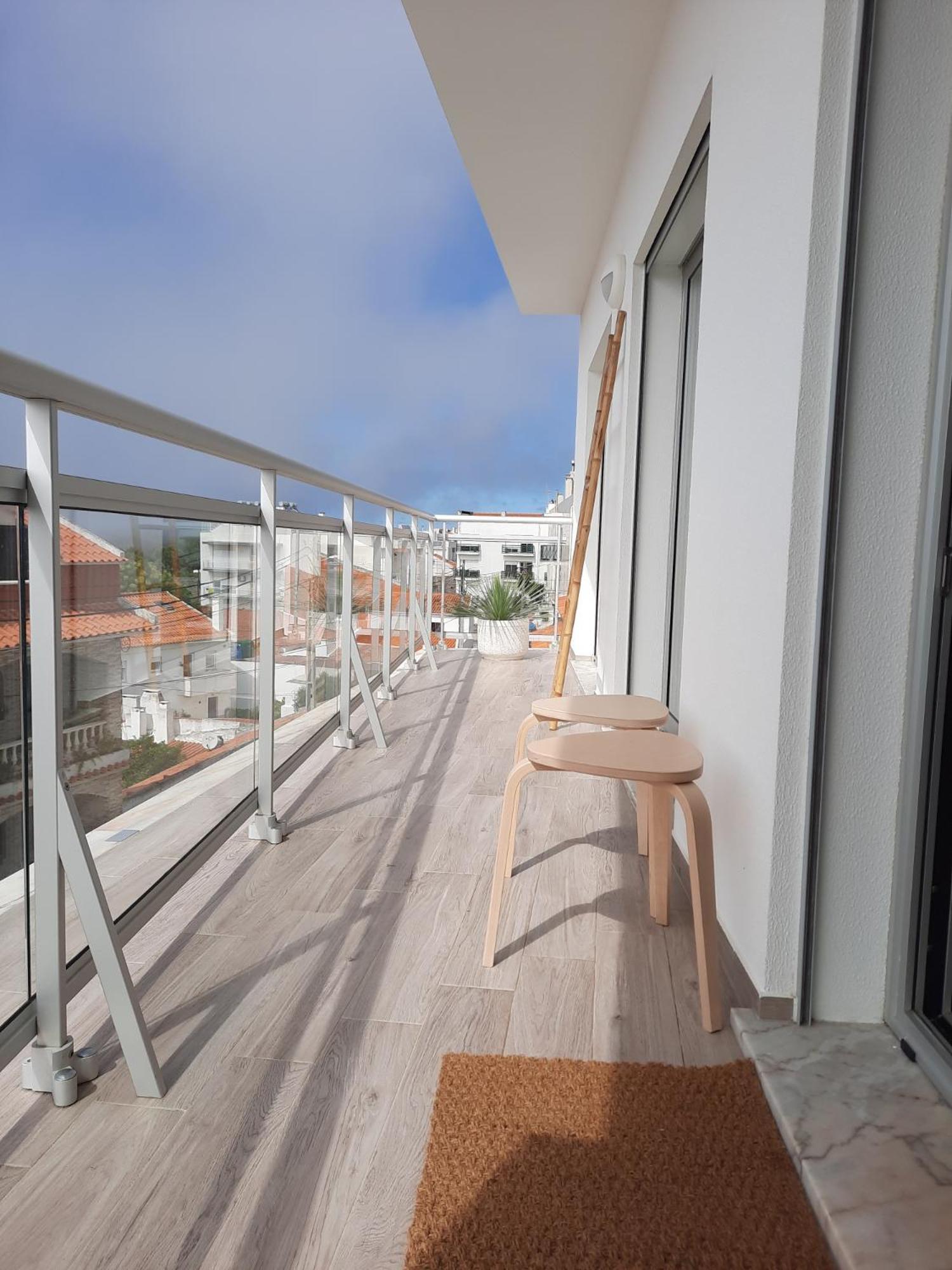Sitius 5B - NEW seaview apartment with rooftop terrace in historical centre Sitio da Nazaré view 4