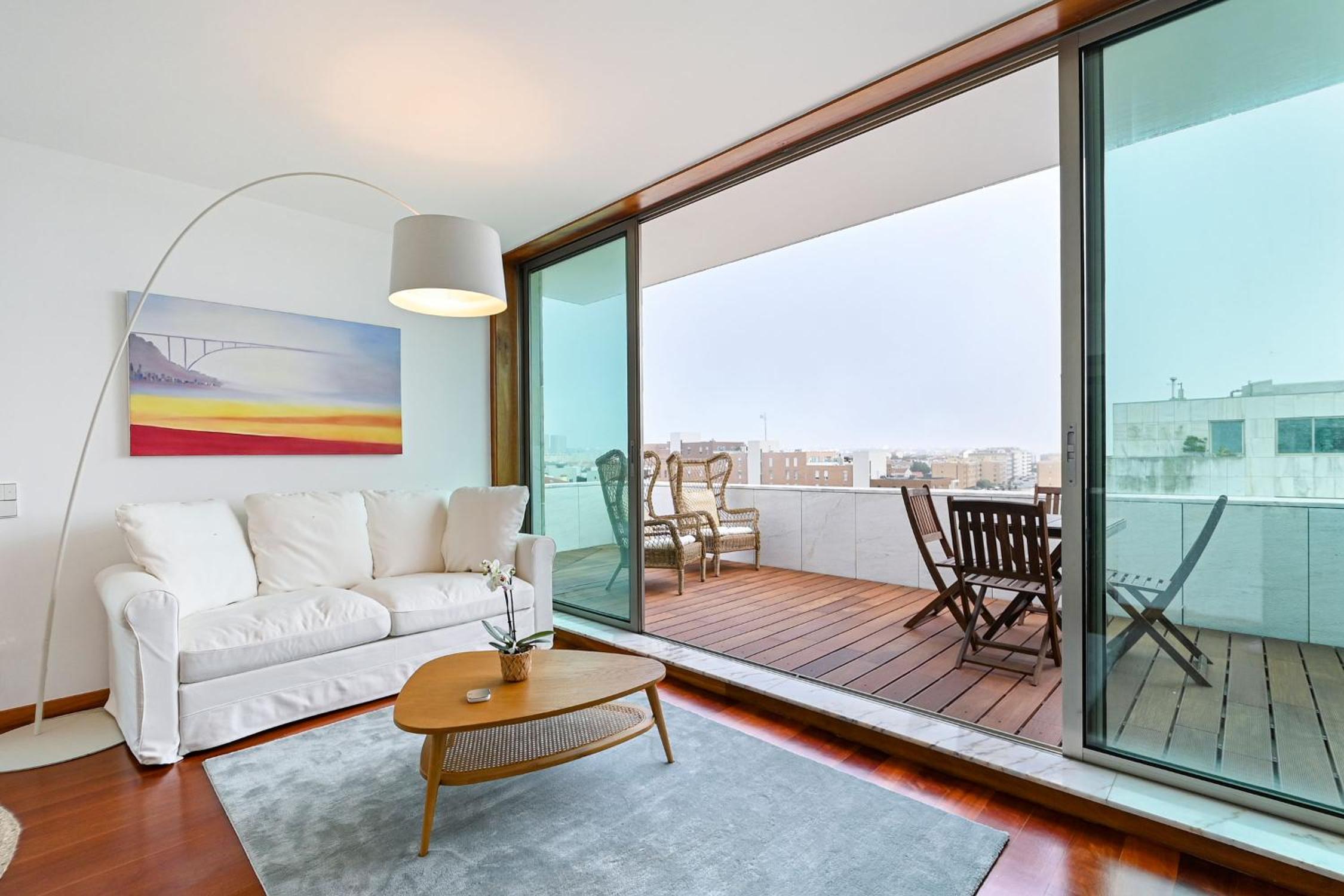 Leça Front Beach Luxury Penthouse