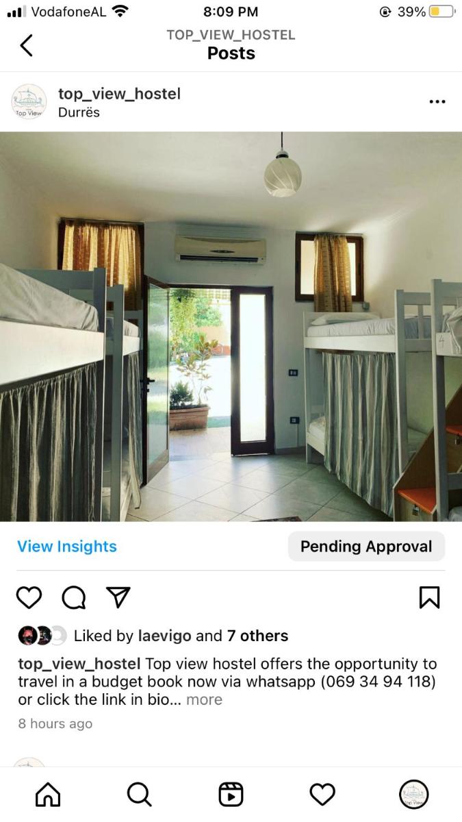 Top view hostel