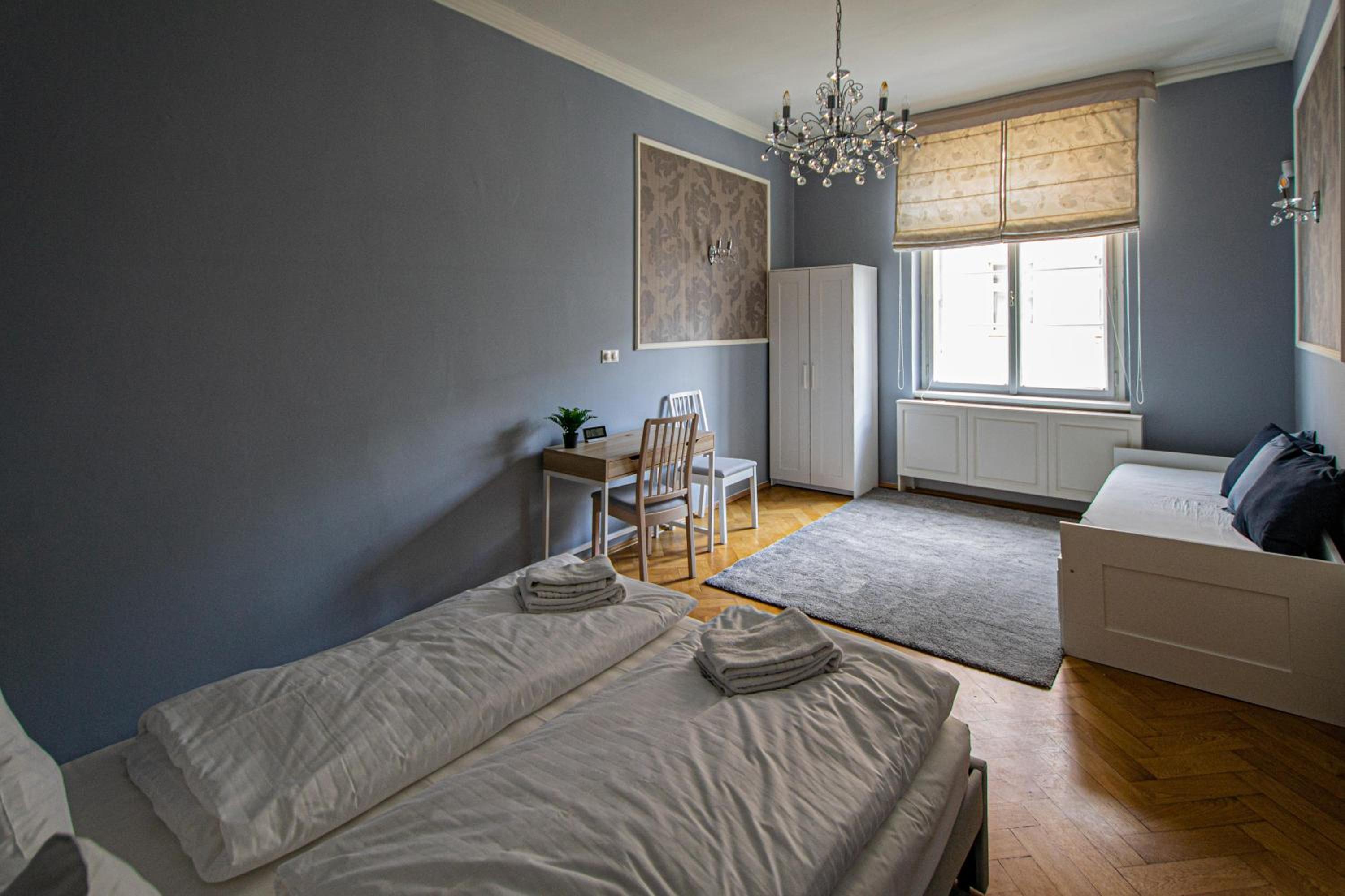 Luxury Central 150m2 Apartment on Wencelas Square with Private Garage