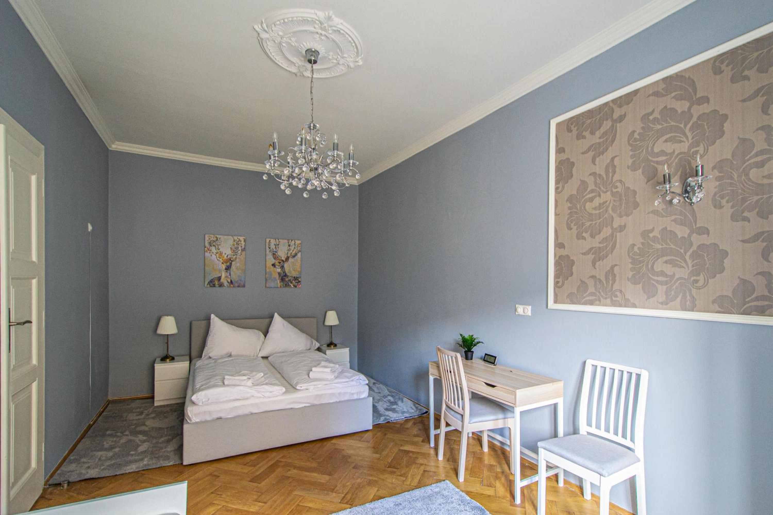 Luxury Central 150m2 Apartment on Wencelas Square with Private Garage