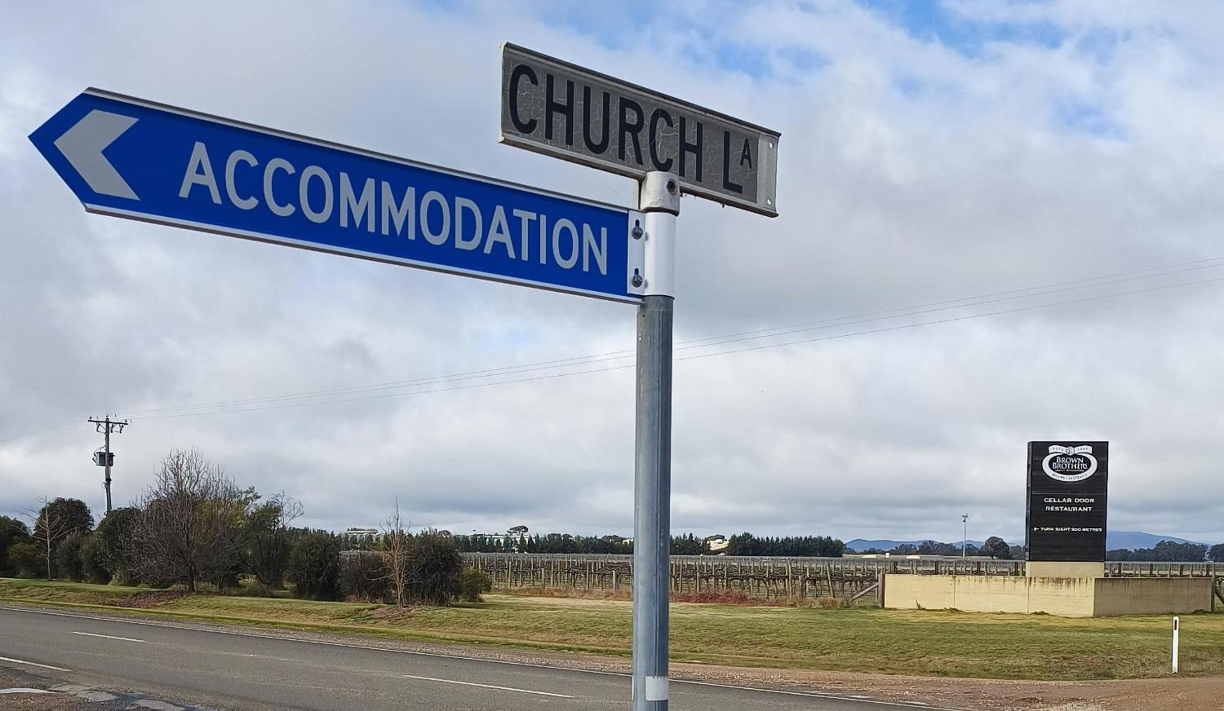 Church Lane Accommodation, Milawa.