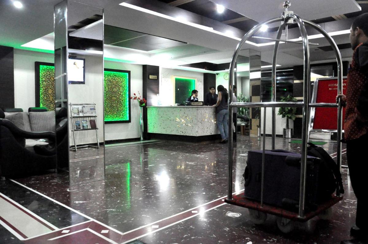 hotel reception