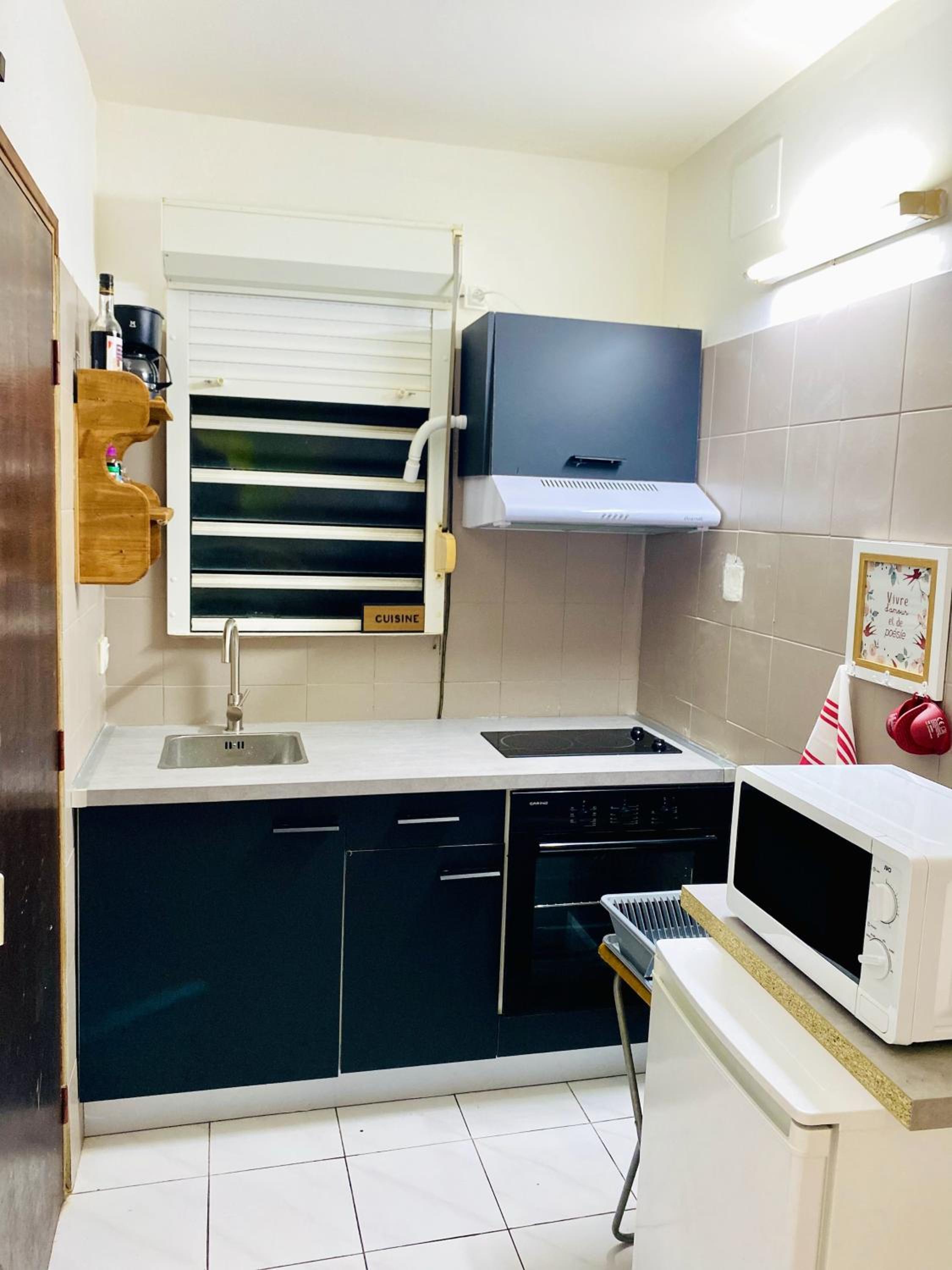 Studio vue mer Le Marin 27 m² + piscine view 3