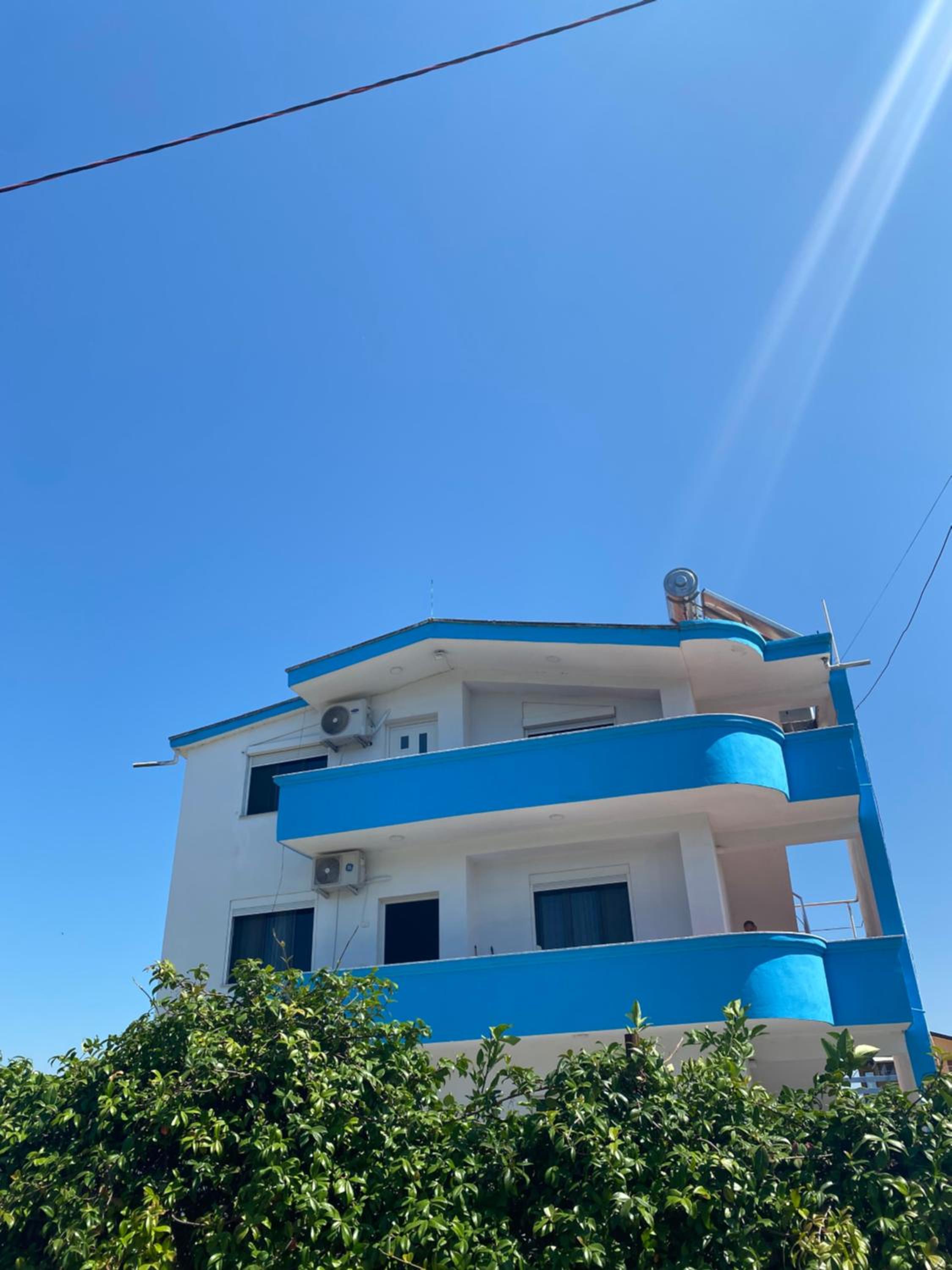White & Blue Apartment's