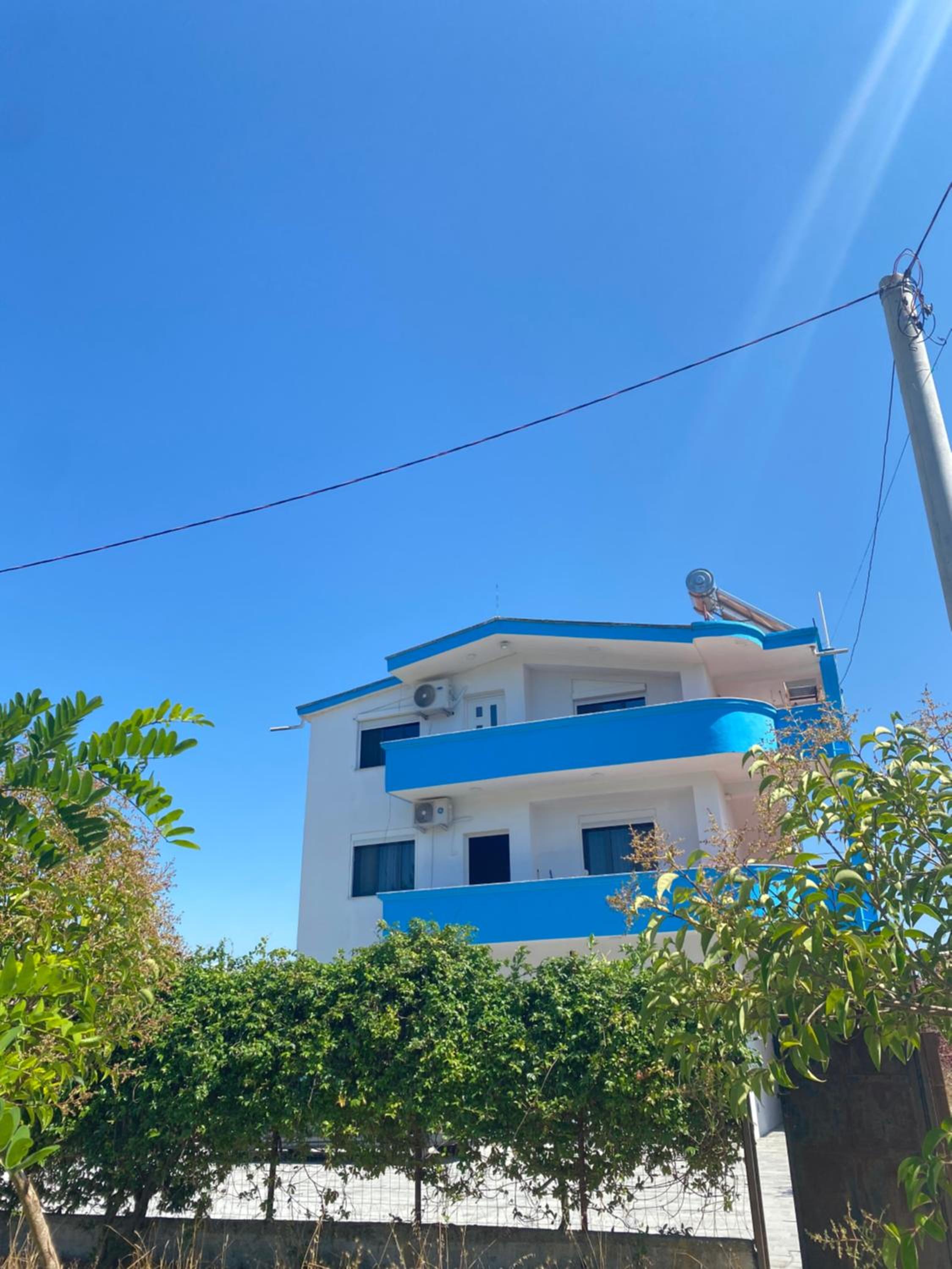 White & Blue Apartment's
