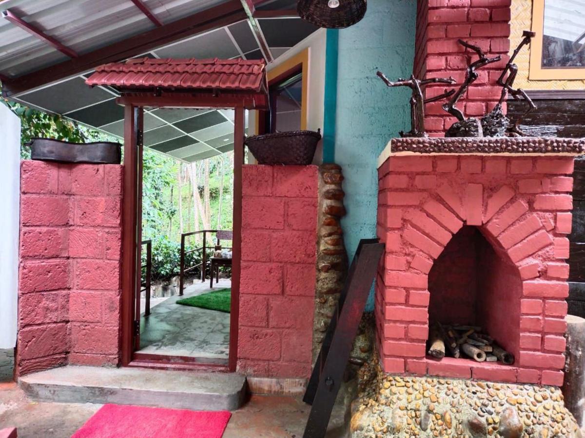 outdoor BBQ area