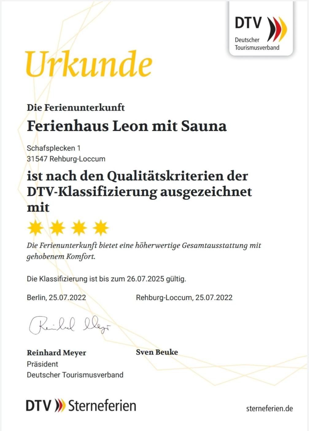 Ferienhaus Leon mit Sauna view 2