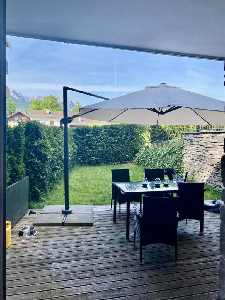 Zentral, ruhig & stilvoll mit Bergpanorama+ Garten