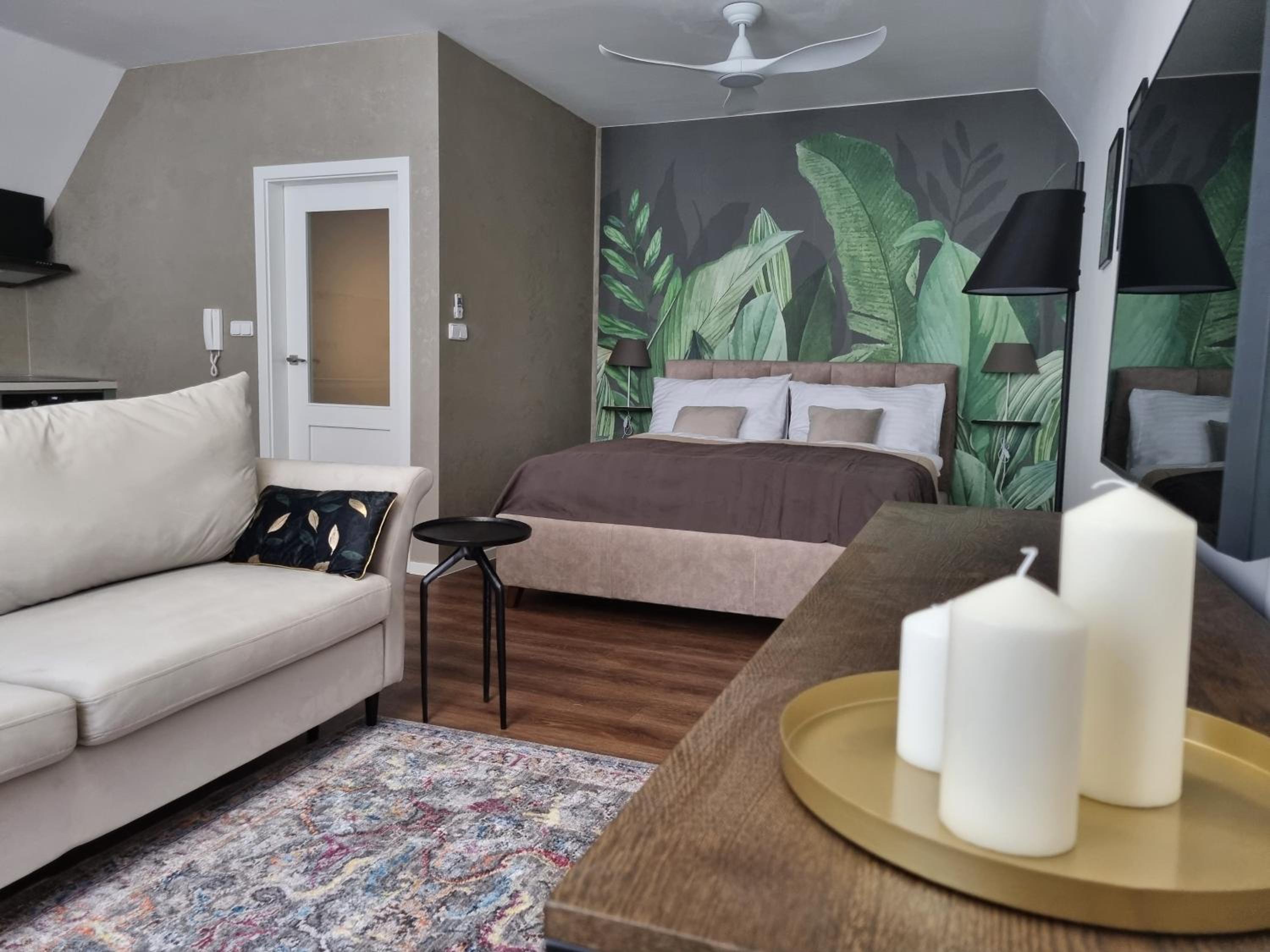Zelené apartmá v centru města České Budějovice