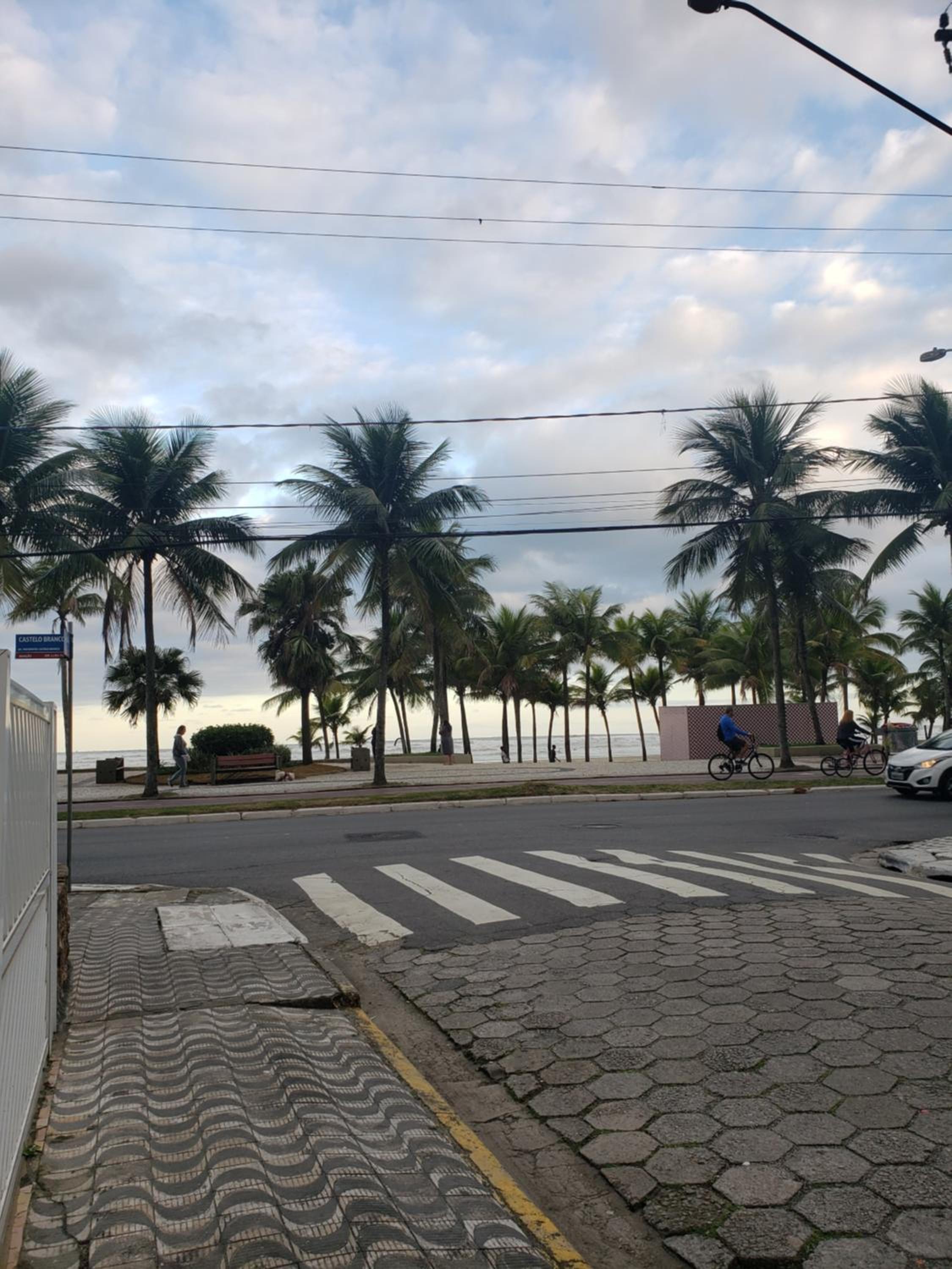 Apartamento beira-mar na praia da aviação
