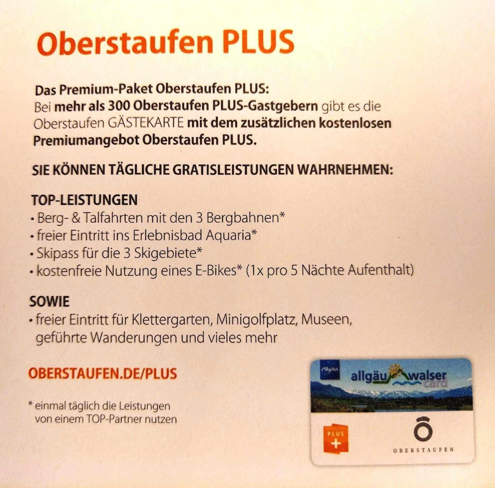 Ferienwohnung Heidi mit Oberstaufen PLUS