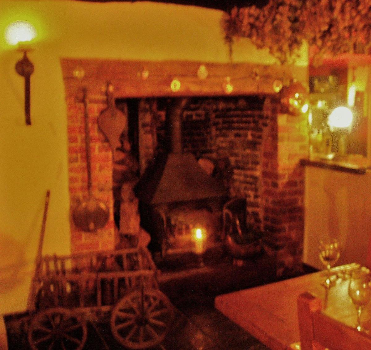 outdoor BBQ area