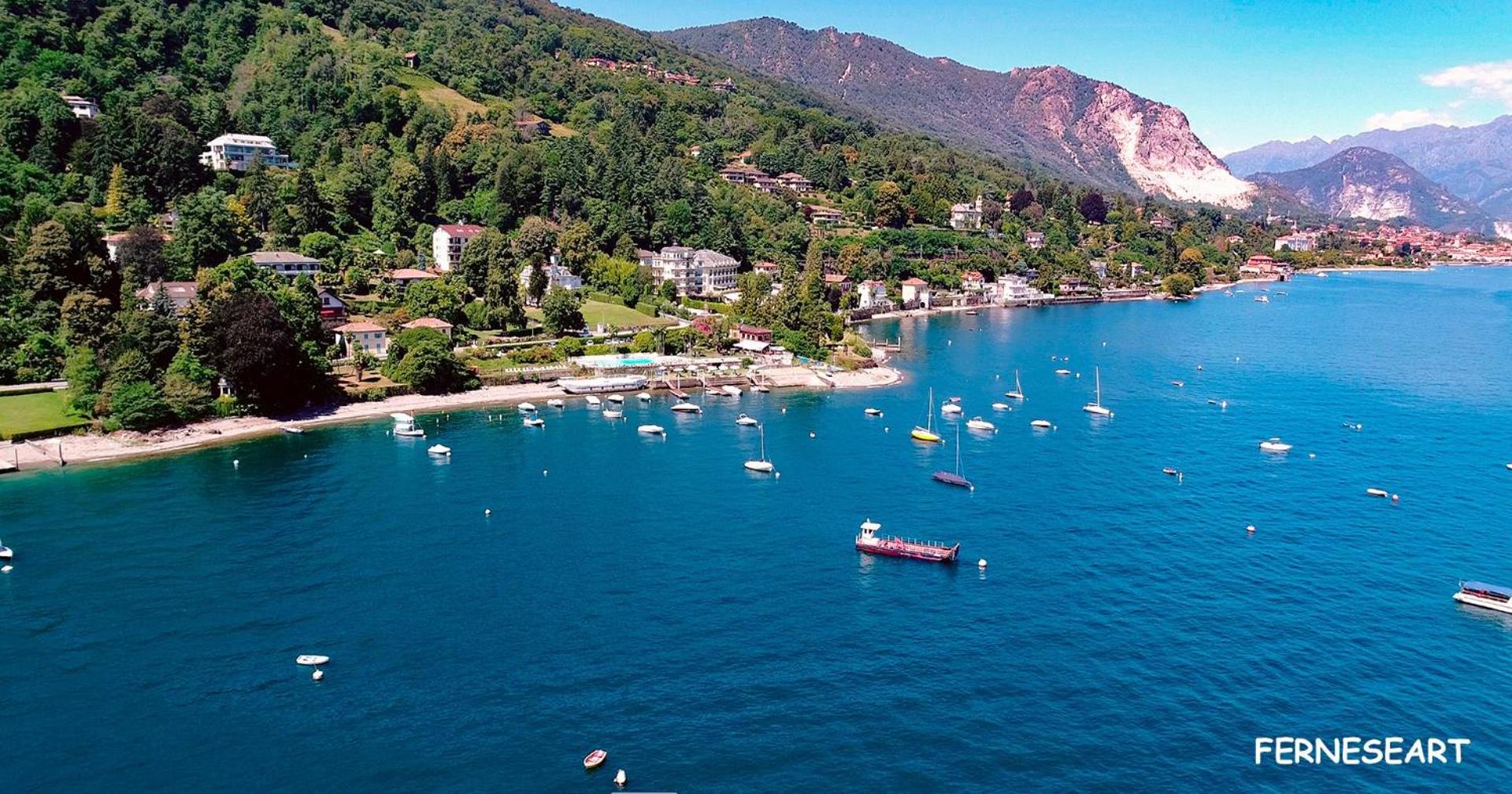 Appartamento vista Lago, giardino spiaggia a Stresa vista Isole Borromee e Golfo Borromeo - STRESAFLAT