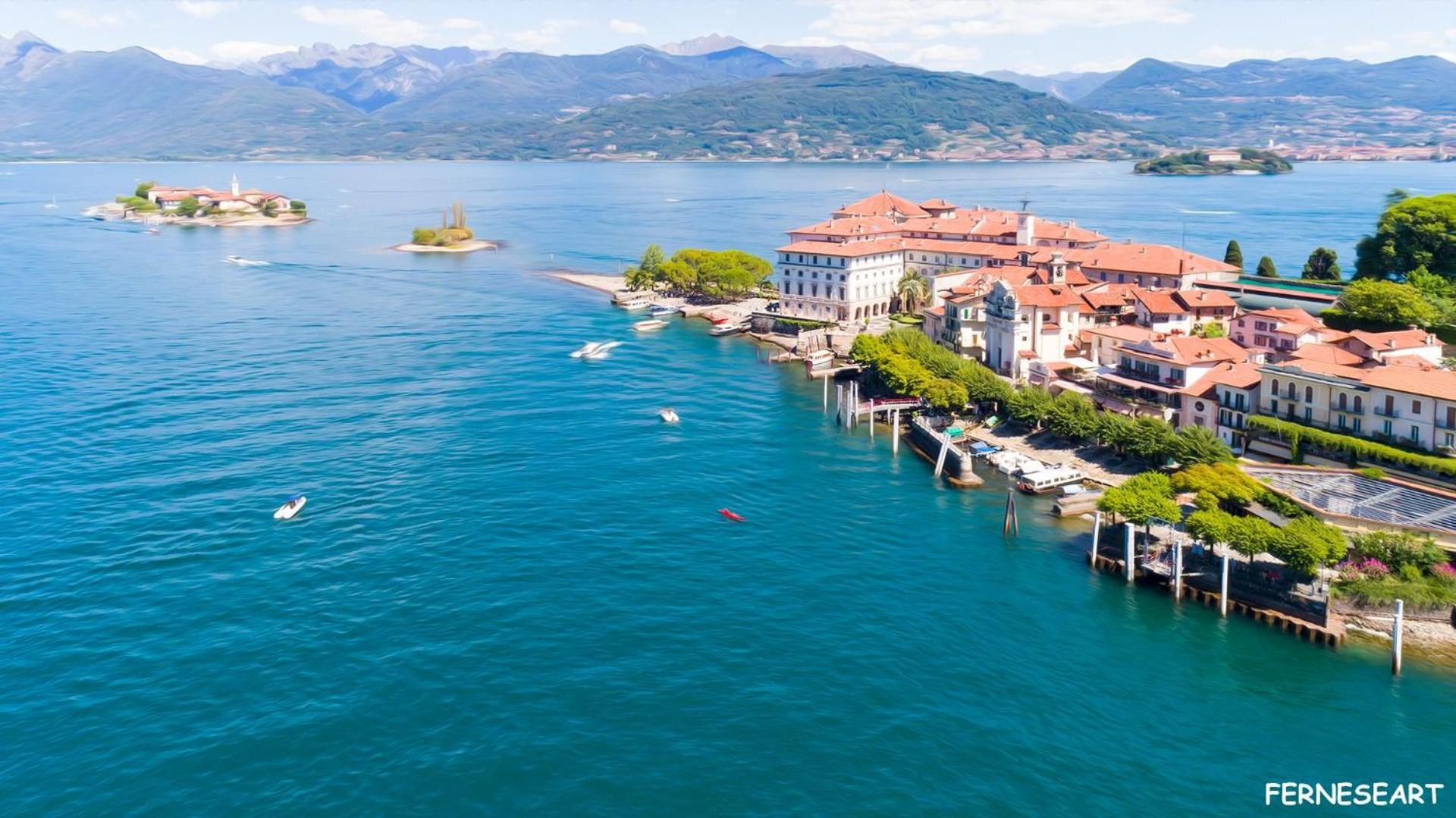 Appartamento vista Lago, giardino spiaggia a Stresa vista Isole Borromee e Golfo Borromeo - STRESAFLAT