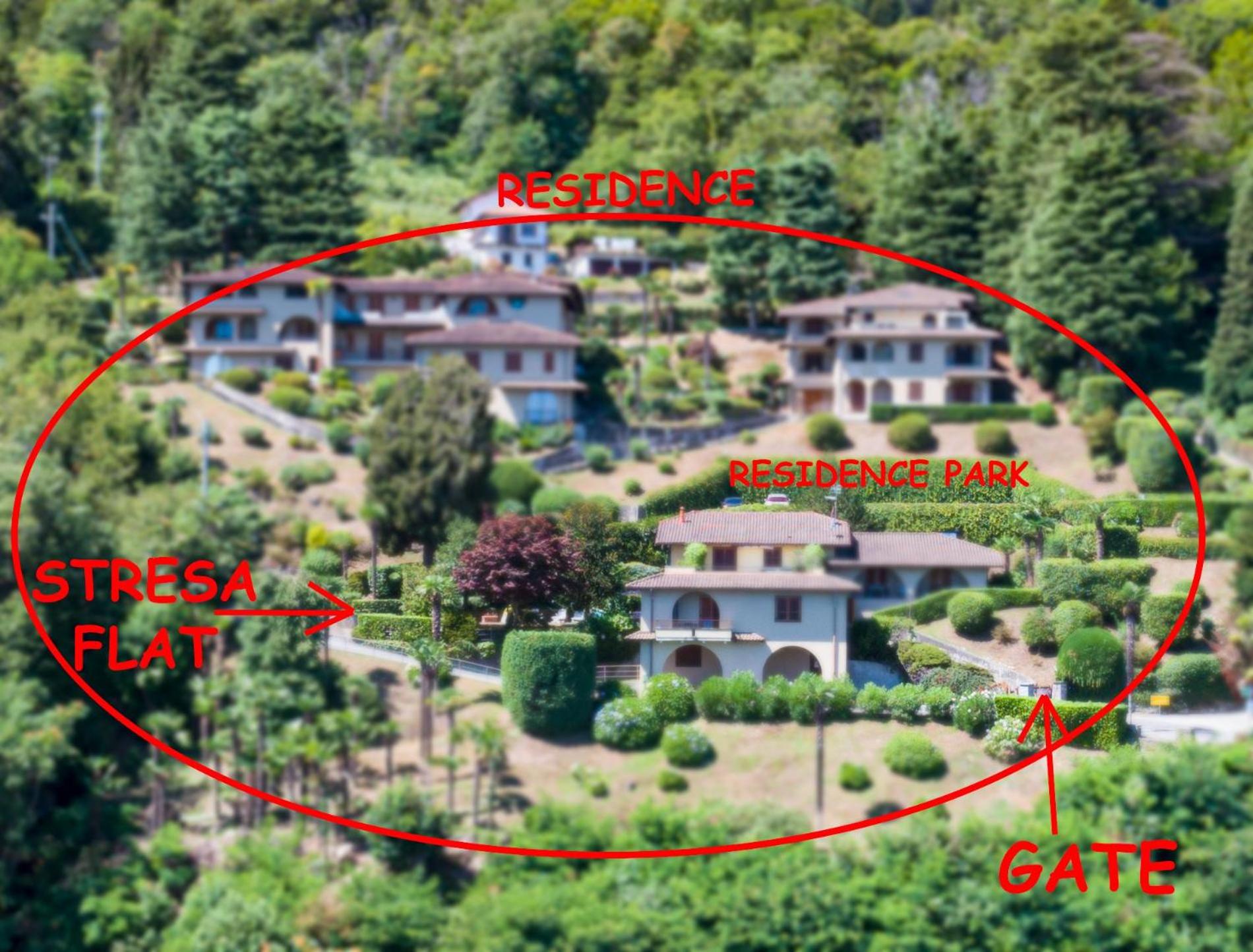 Appartamento vista Lago, giardino spiaggia a Stresa vista Isole Borromee e Golfo Borromeo - STRESAFLAT