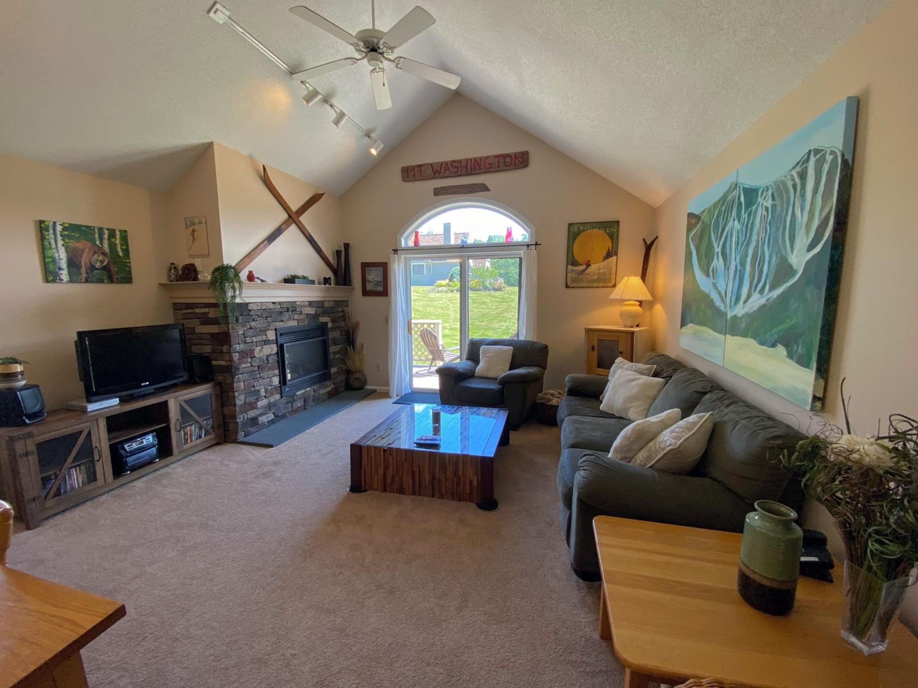 F4 Warm Fairway Village Townhome mountain views and large lawn So much to do view 2