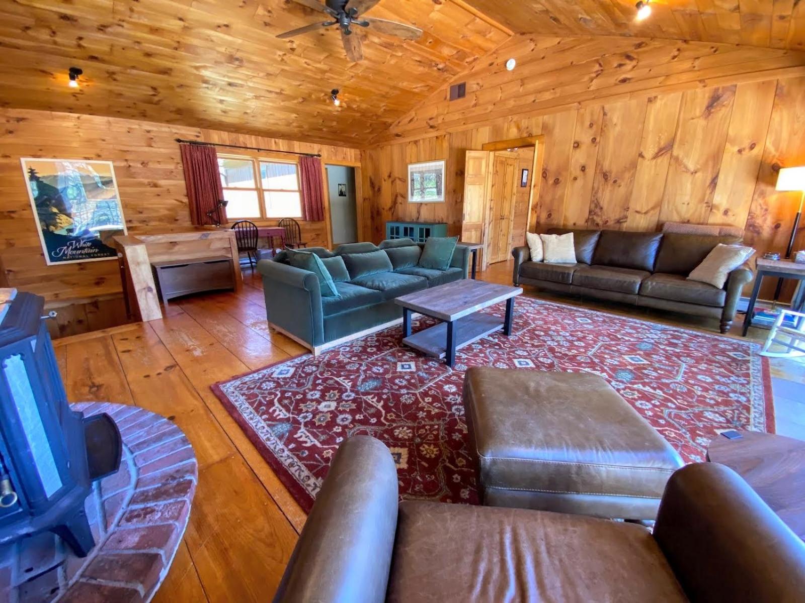 Amazing lakefront home in the White Mountains with game room theater view 5