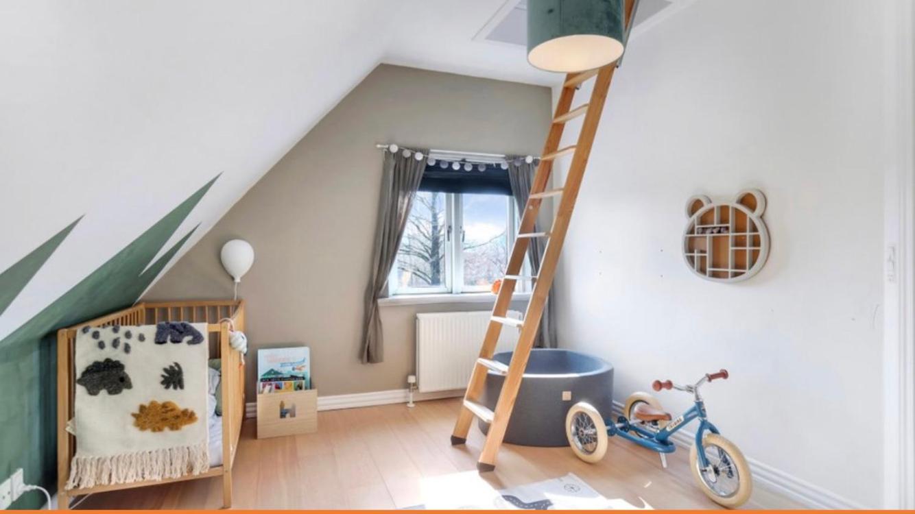 Villa i Herning, 200 meter fra gågaden