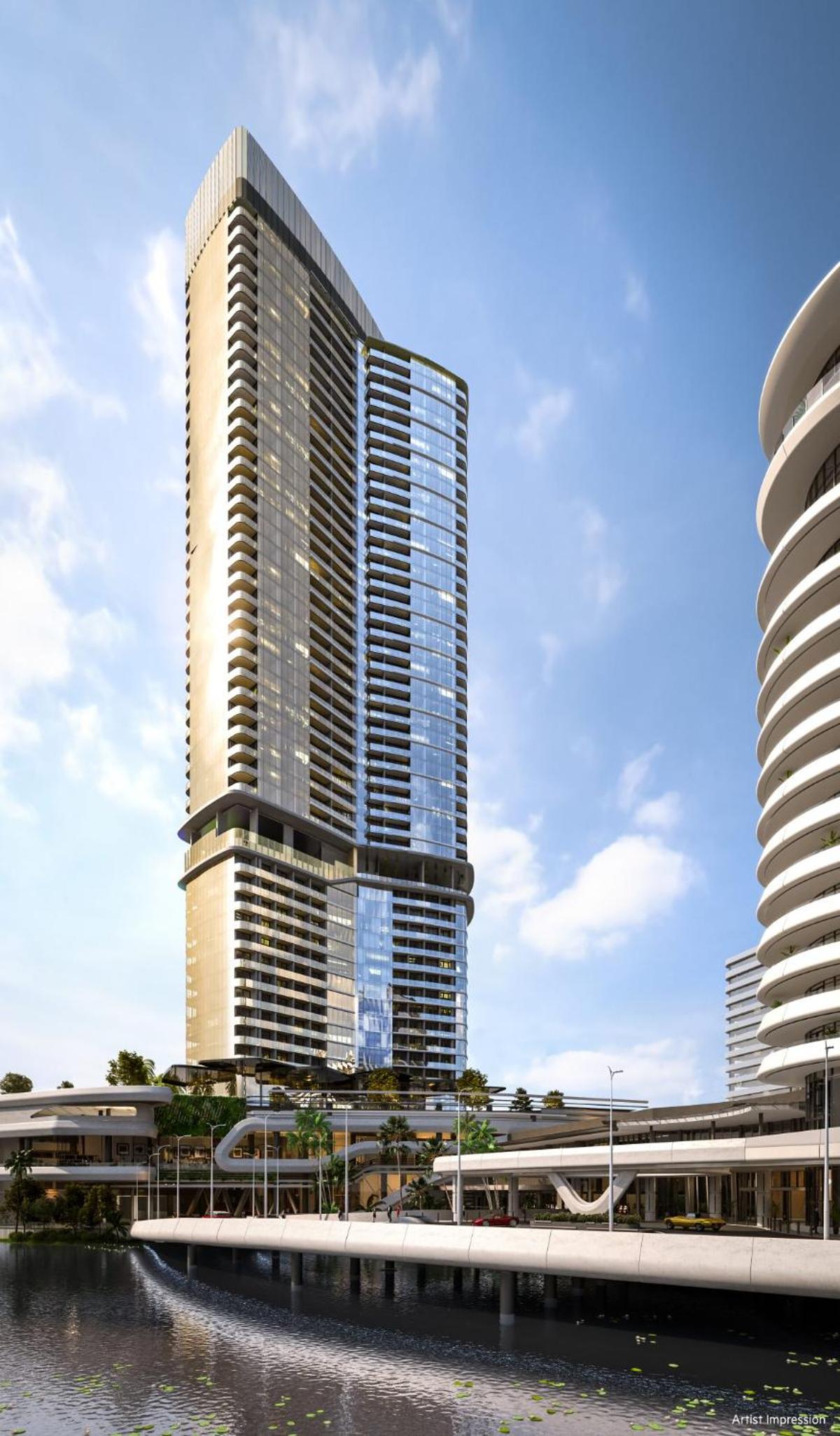 Hotel 2 Bedroom Luxurious Family Apartment next to Pacific Fair - Broadbeach Gold Coast GC22 - Image 1