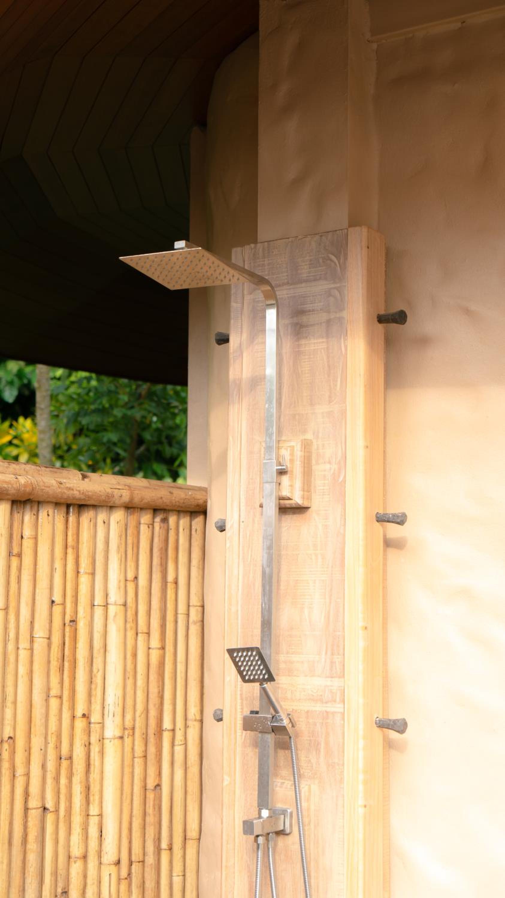 outdoor BBQ area