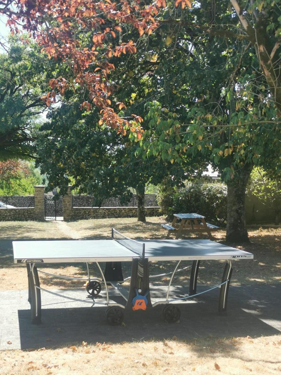 outdoor BBQ area