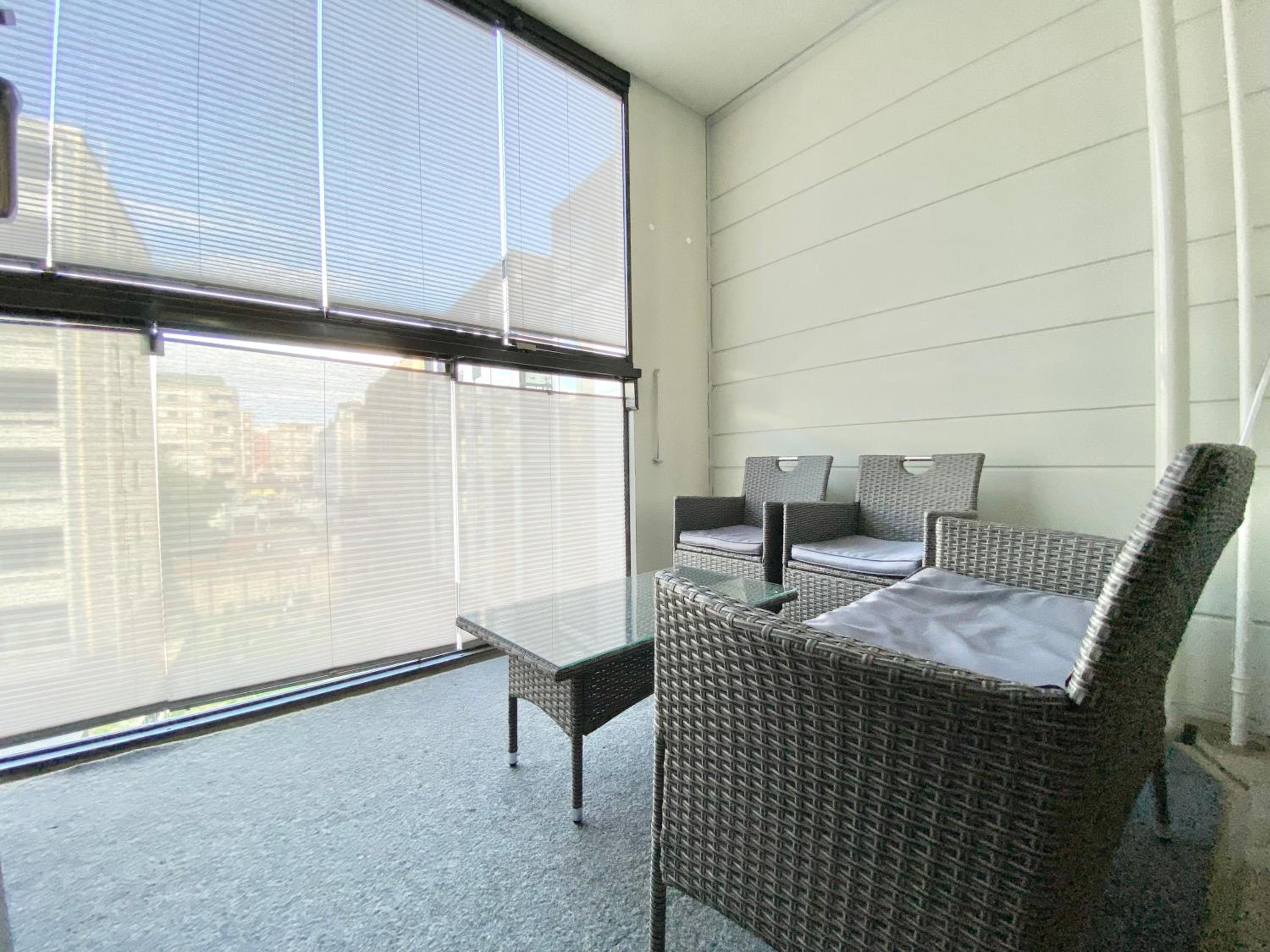 City Home Finland Big Luxury Suite - Spacious Suite with Own SAUNA, One Bedroom and Furnished Balcony next to Train Station view 5