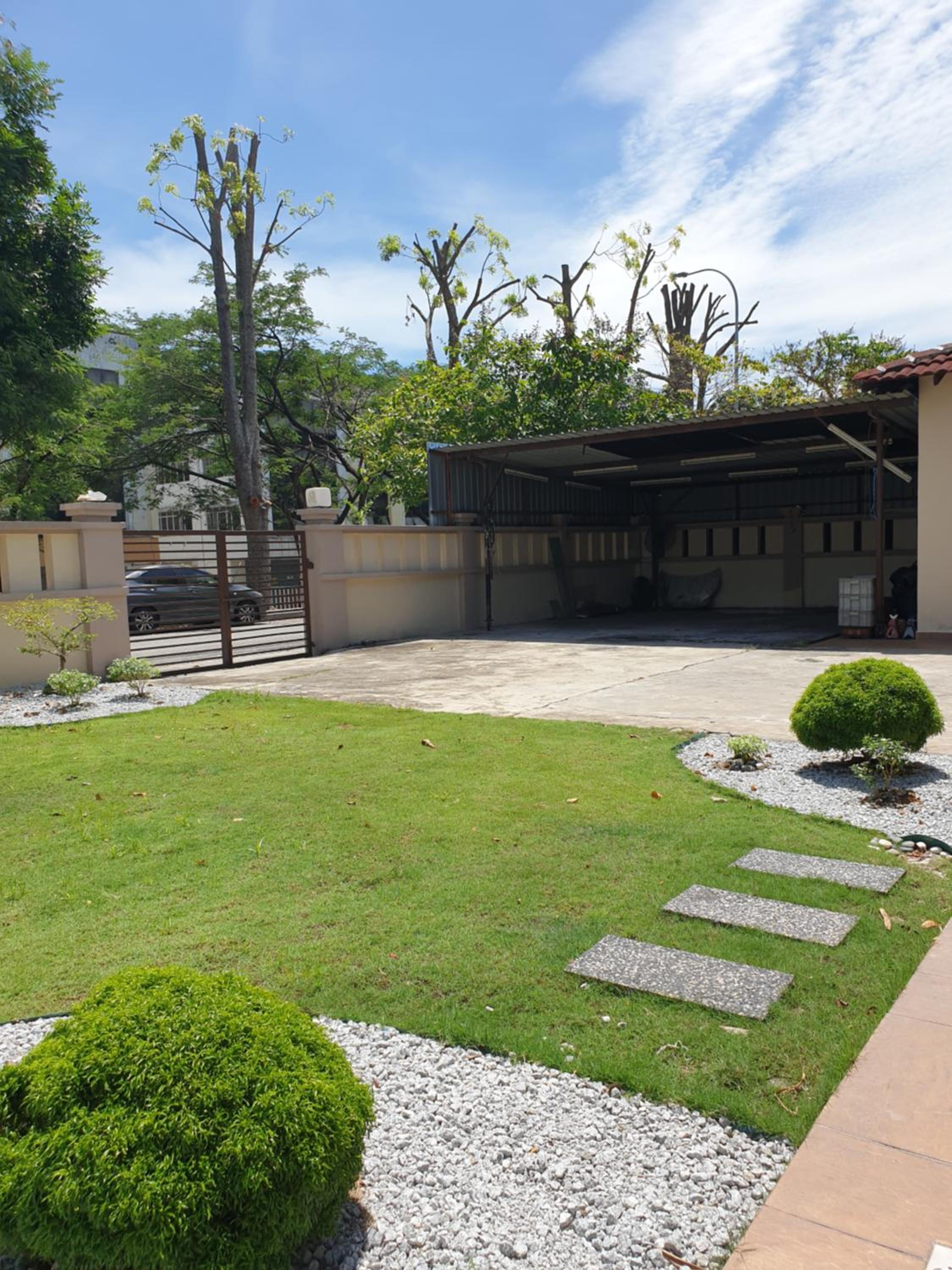 Airport Garden Stay #corner hoise 5 rooms #free wifi #parking #tv chanel view 5