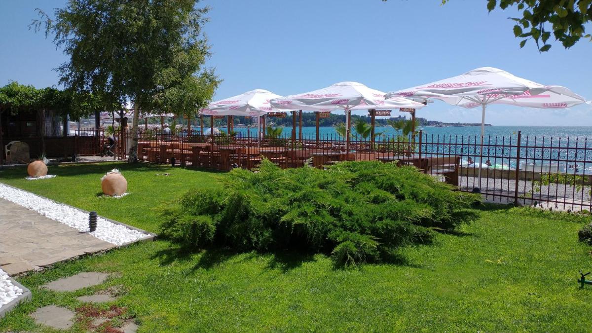 outdoor BBQ area