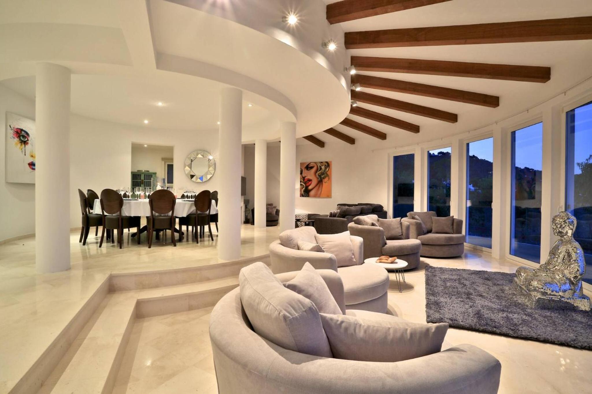 Luxury Villa In Es Cubells With Stunning Seaviews