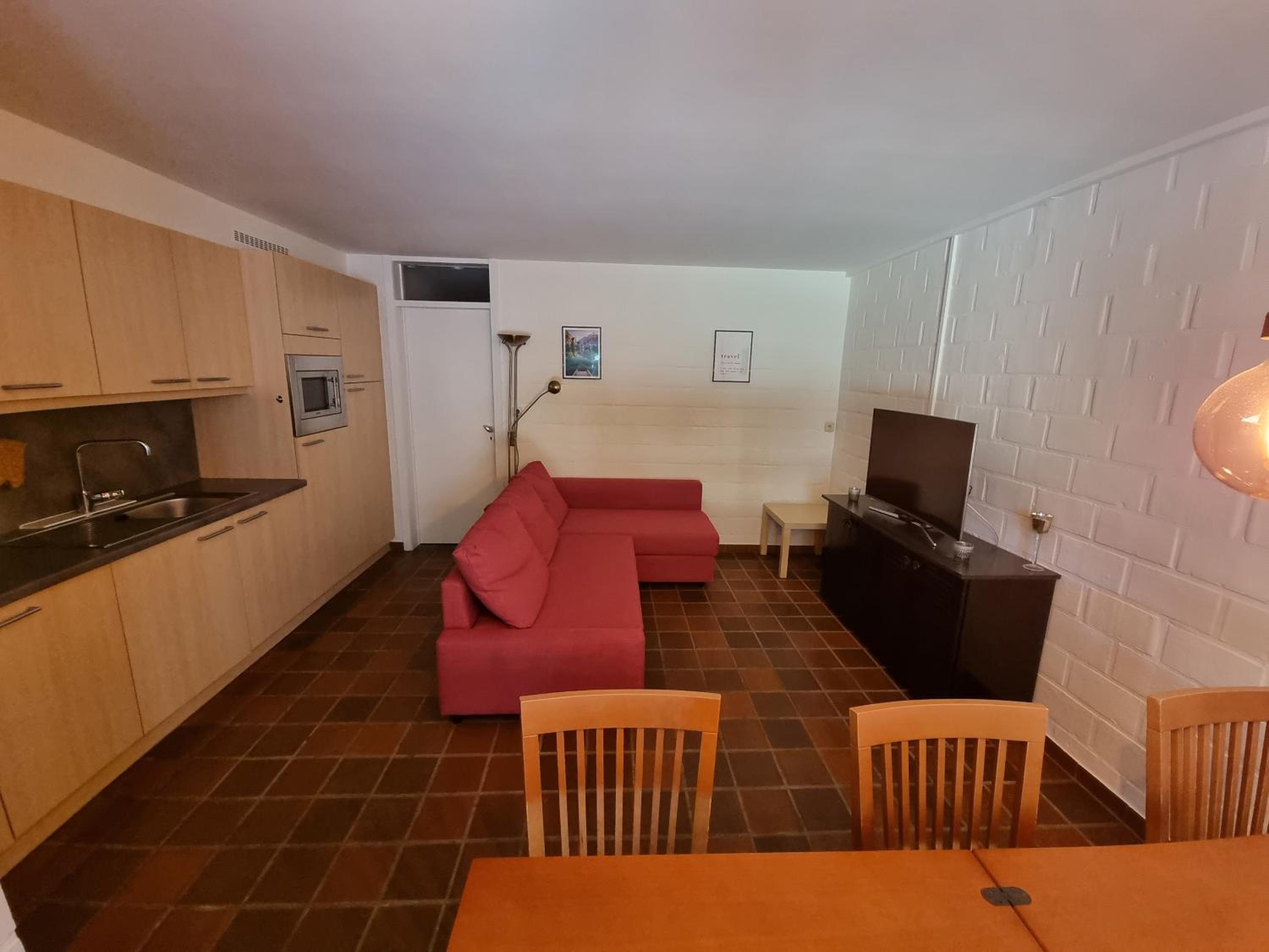 Gezellig appartement in groene omgeving