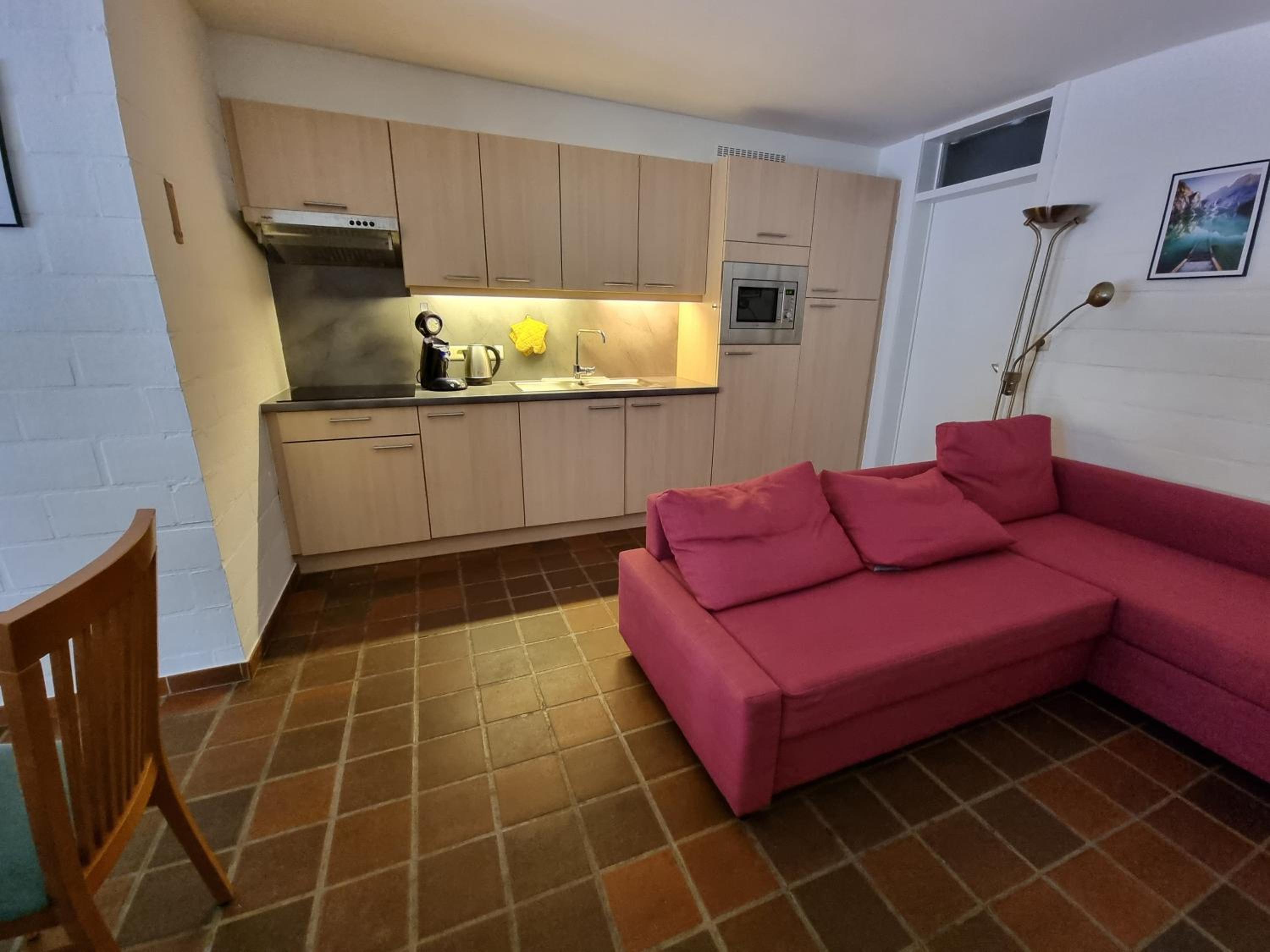 Gezellig appartement in groene omgeving