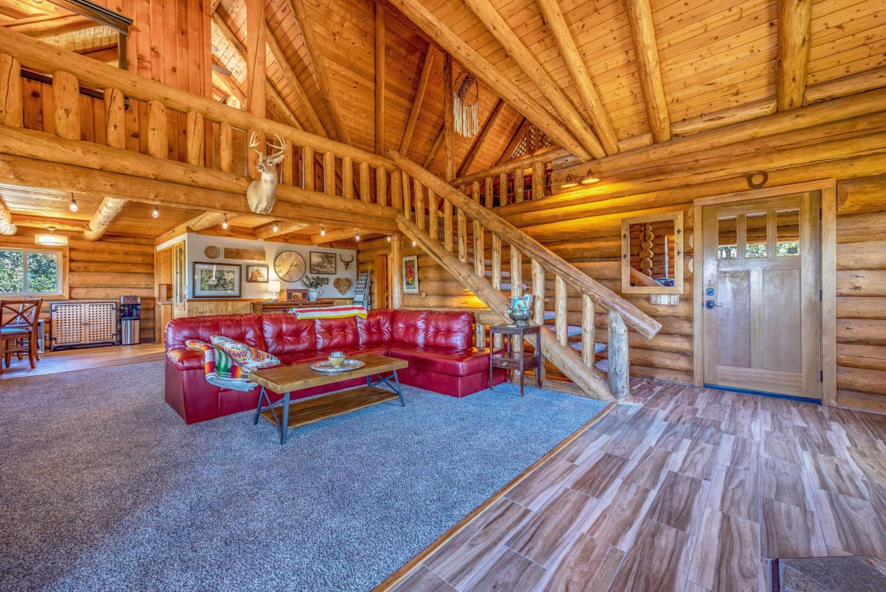 Rowland Log Cabin home view 4