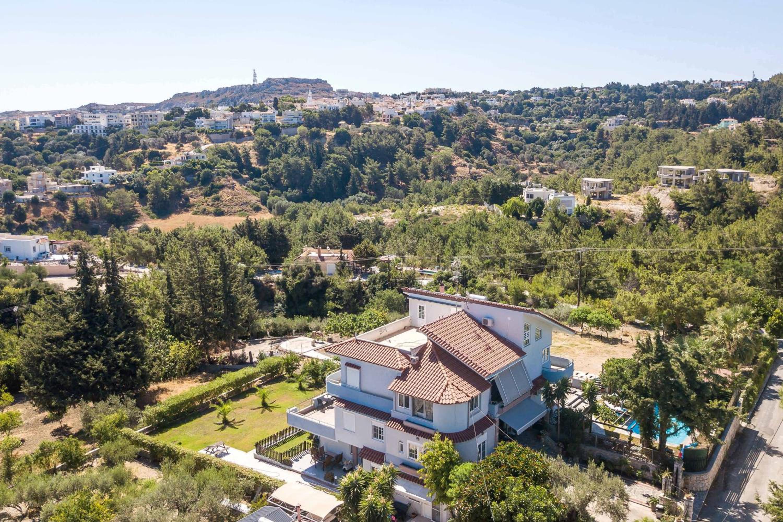 Athina's Villa with heated pool view 3