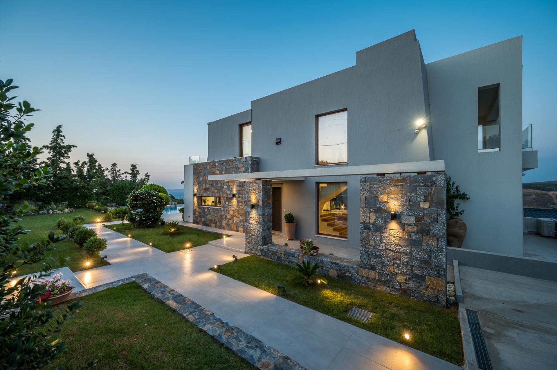 Eunoia Blue Villa Heraklion Crete, Sea View, Private Pool, Prassas, Karteros view 5
