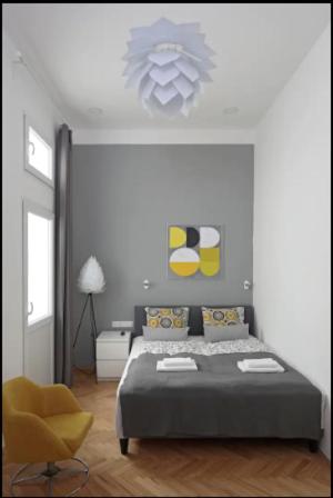 3bdr-2bath-3Ac design apt, central, secured parking, quiet