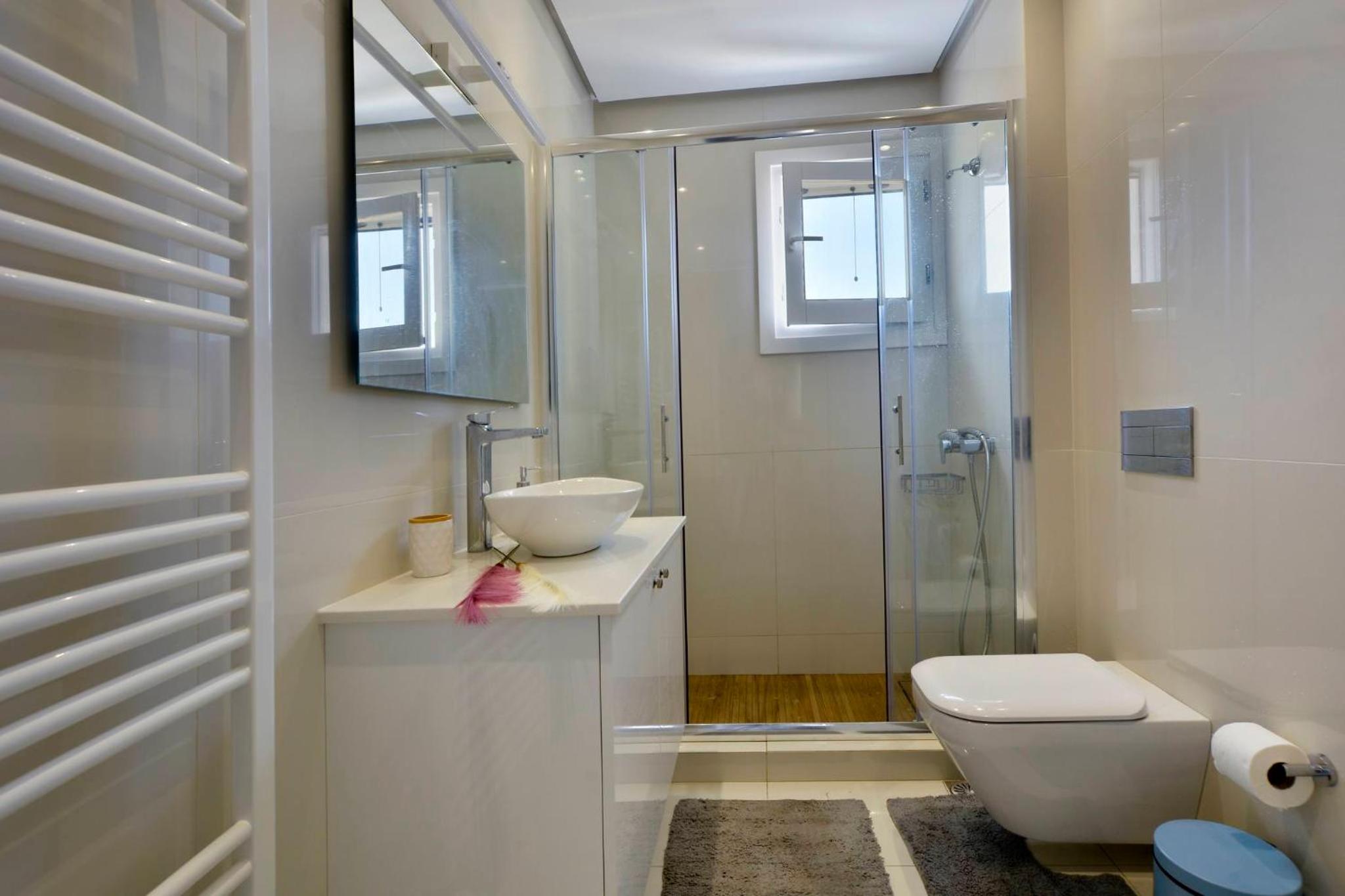 Luxury Bay View en Corfu Town — bathroom