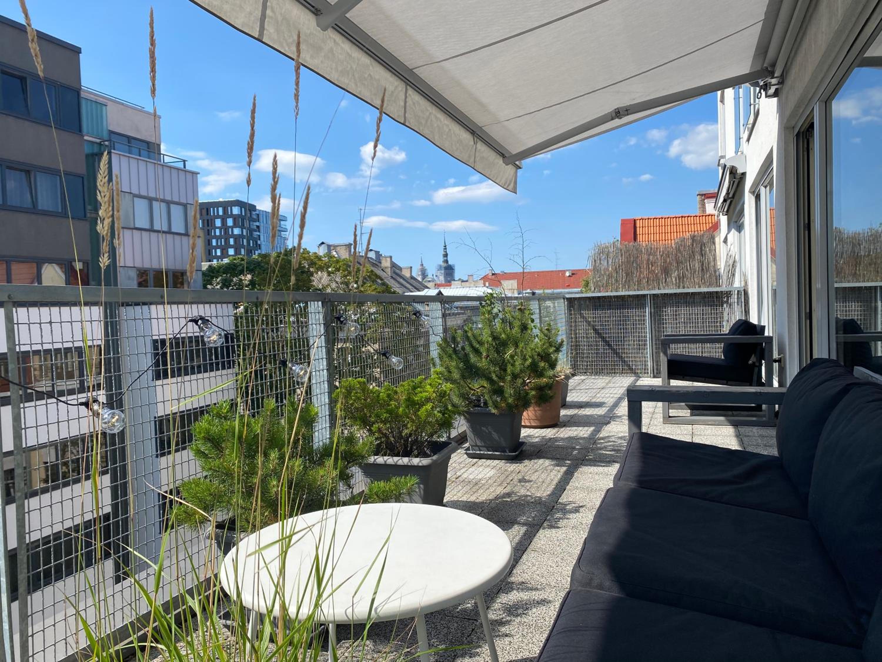 Kaupmehe Terrace Apartment, free parking view 5