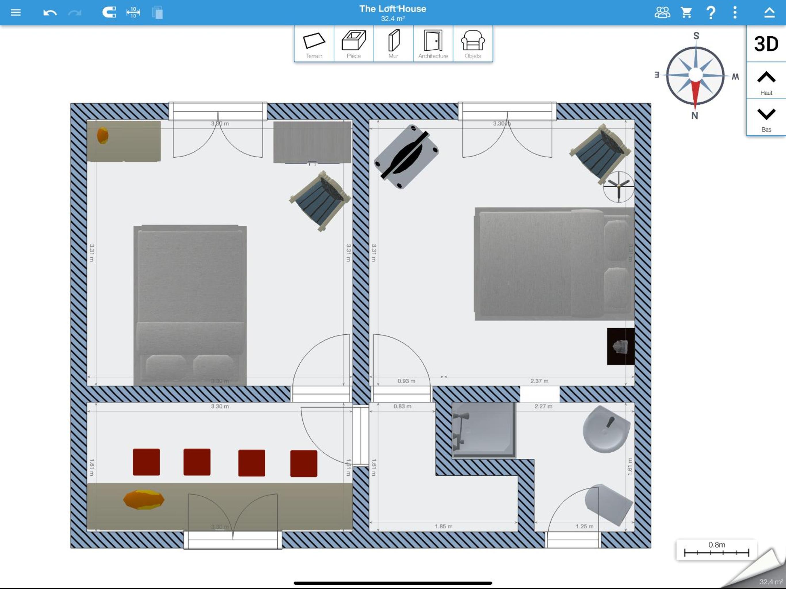 SUITE FAMILIALE DU BOURGEAU view 3
