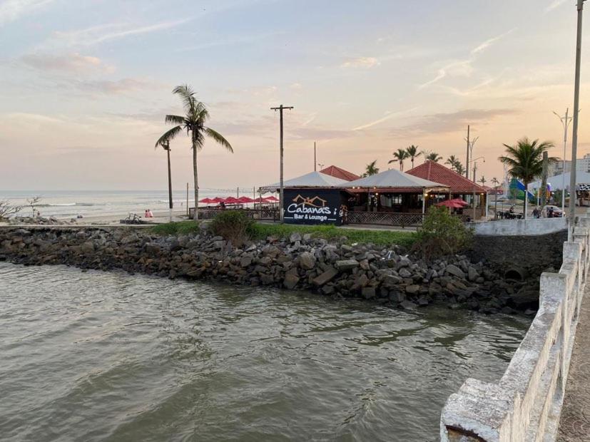 Cobertura Piscina Privativa frente e Vista Mar Centro Mongaguá