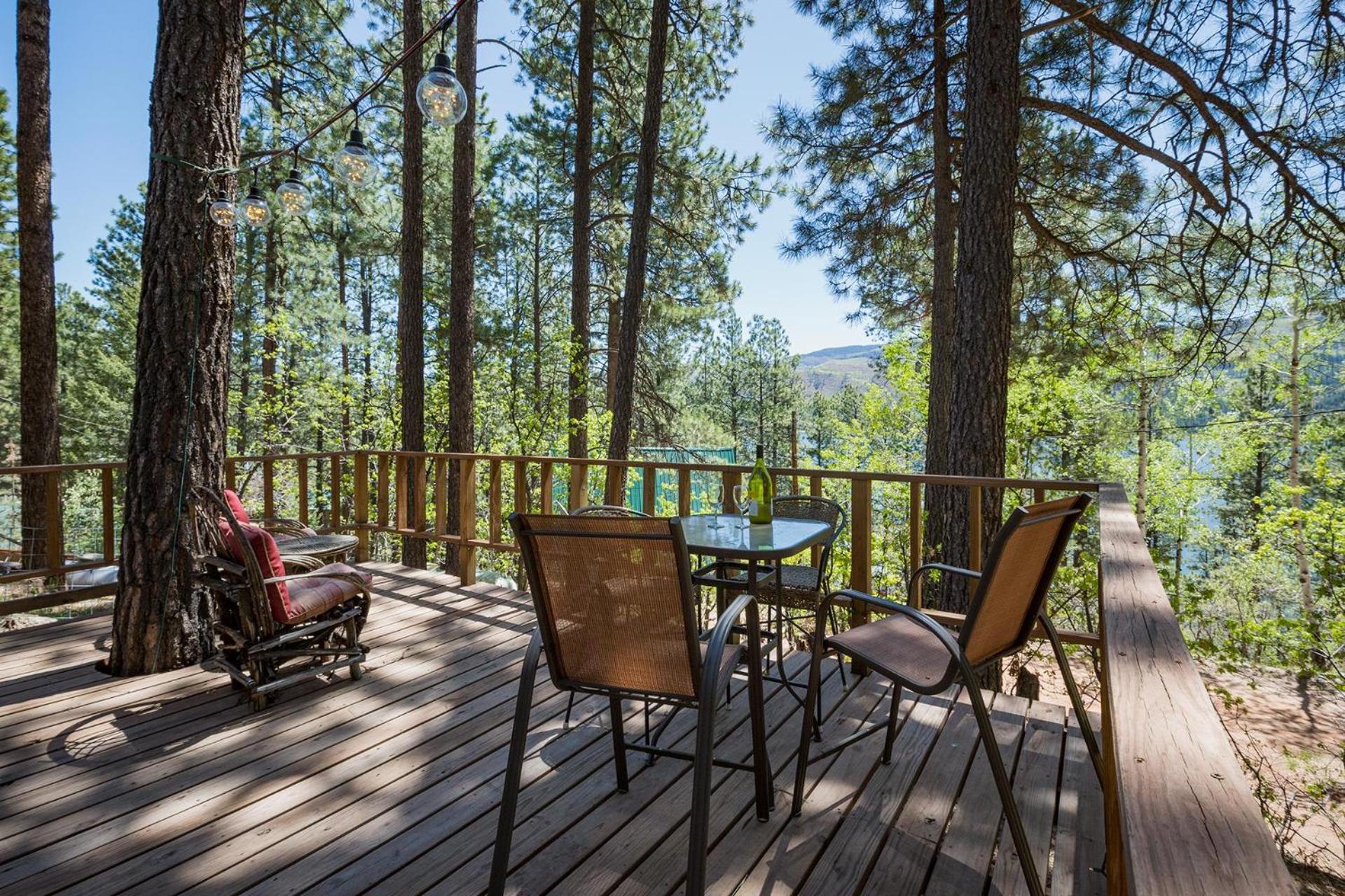 Nellie May Cabin on Vallecito Lake in Bayfield CO view 2
