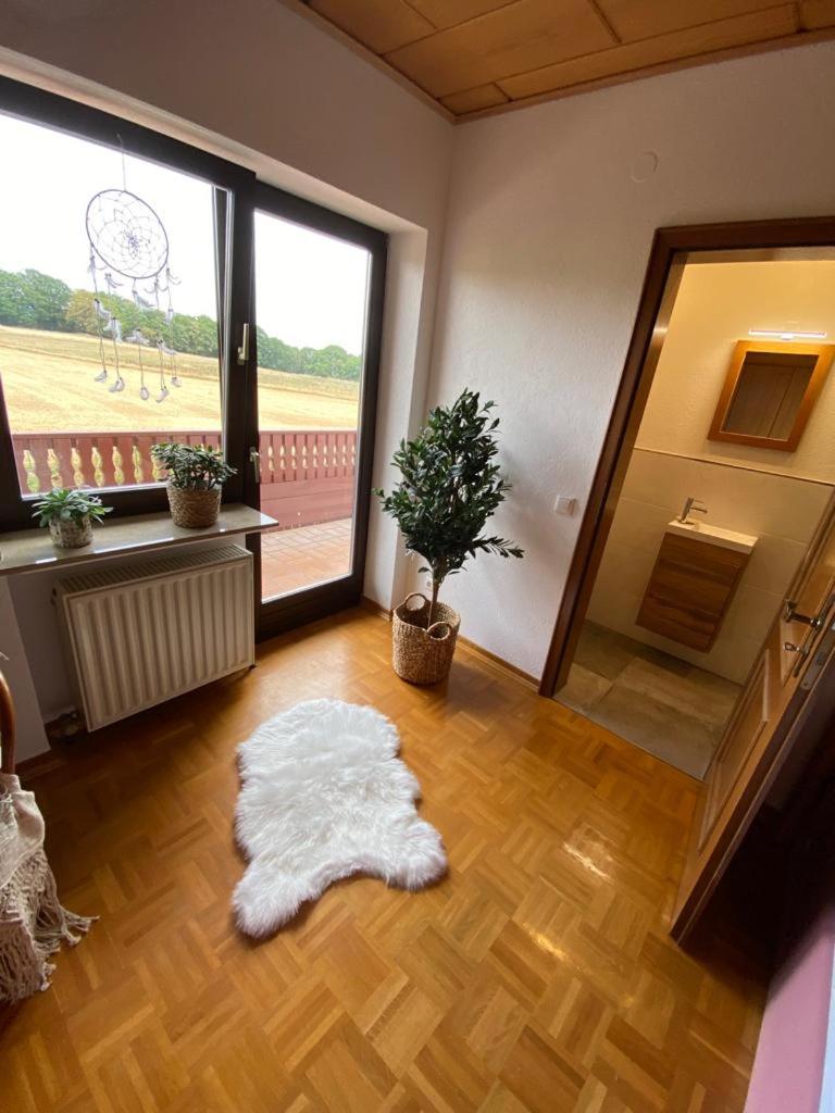 Idyllisches Ferienhaus “Werra Ausblick” am Meißner