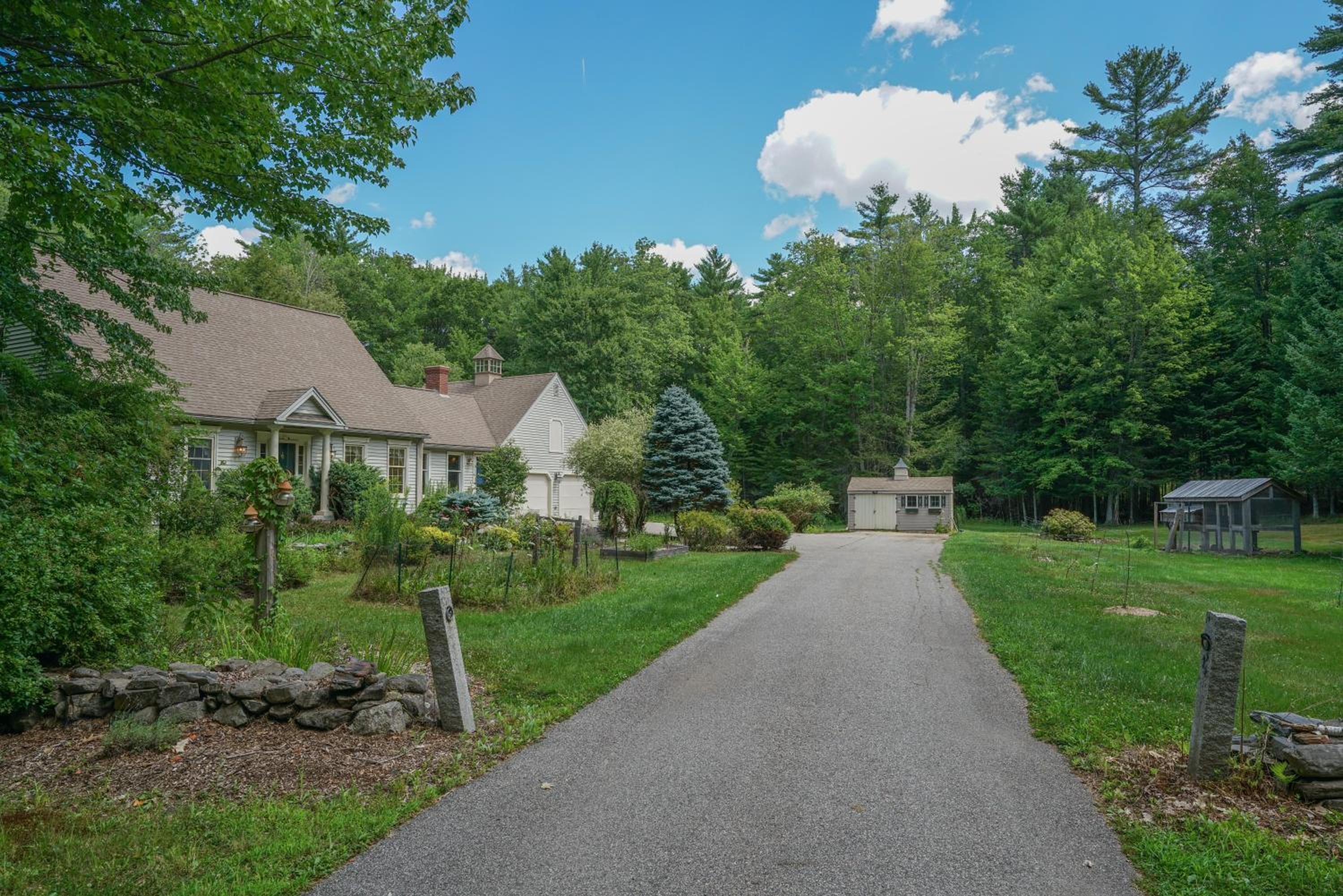 Maine estate home with backyard pool! view 2