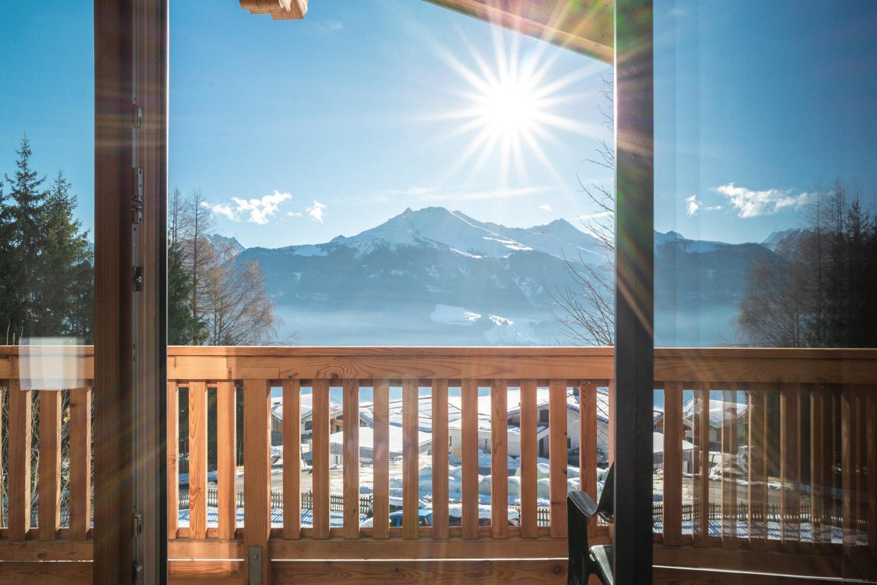 Ski in - Ski out Panoramaferienhaus Breitmoos neben Mittelstation