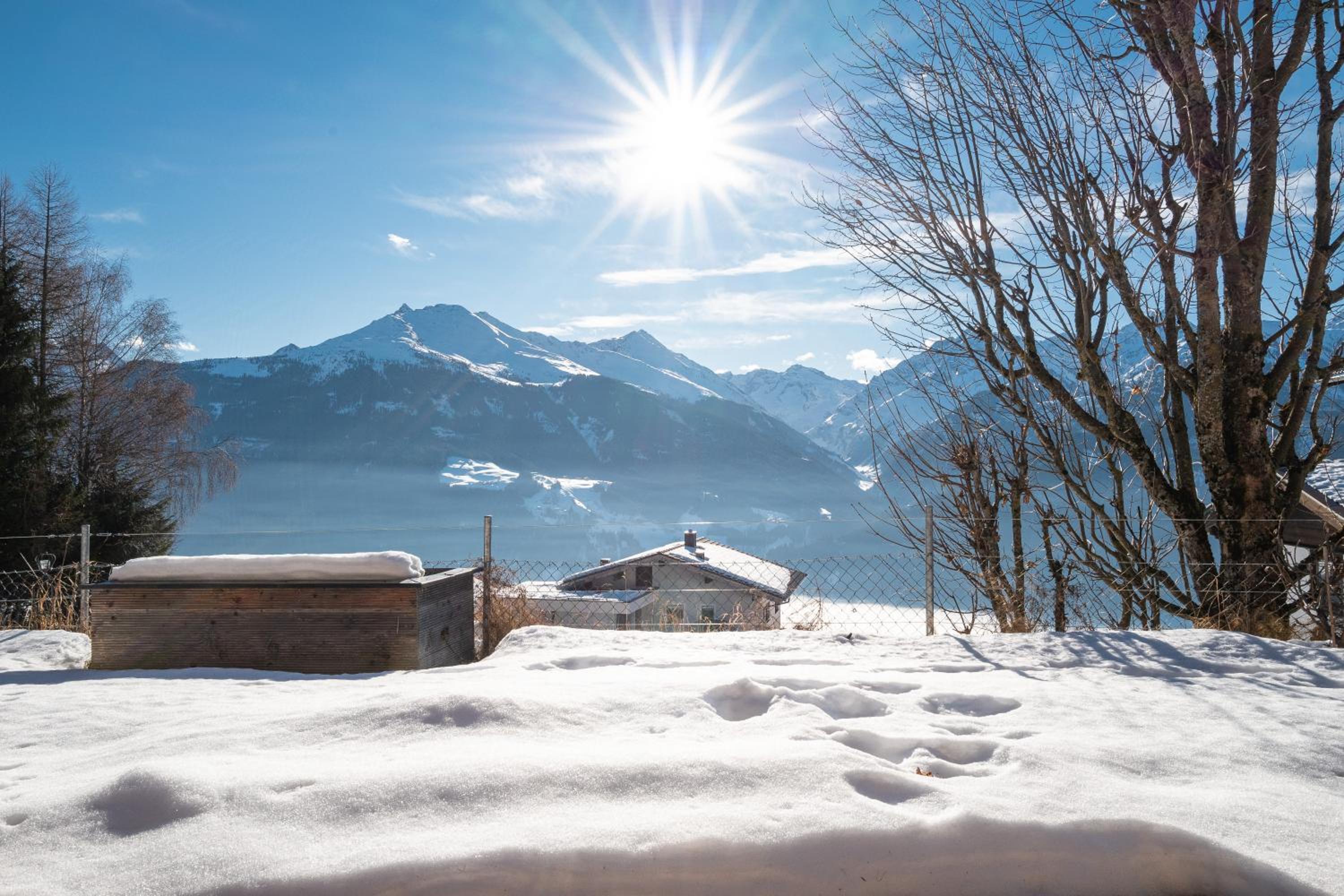 Ski in - Ski out Panoramaferienhaus Breitmoos neben Mittelstation