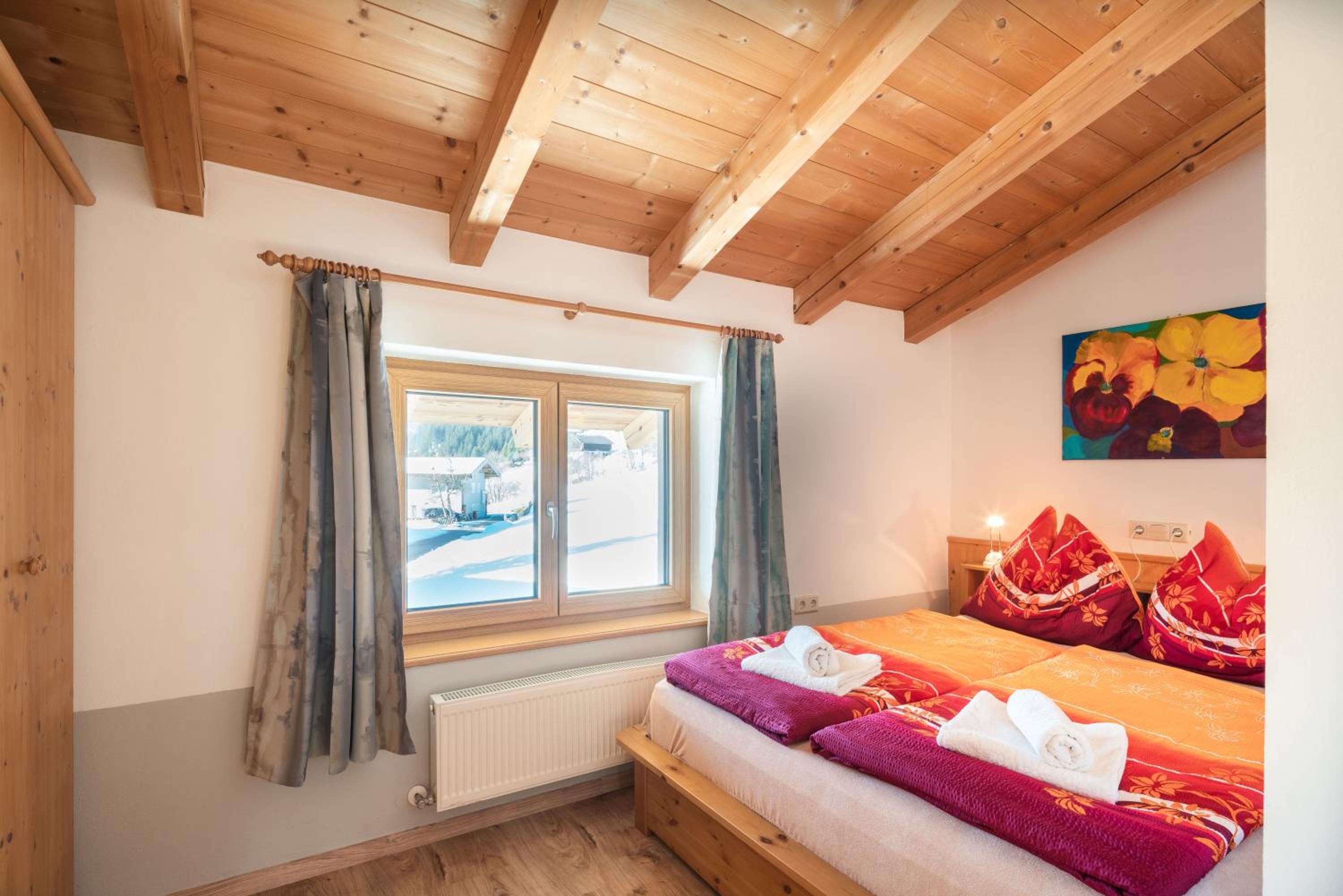 Ski in - Ski out Panoramaferienhaus Breitmoos neben Mittelstation