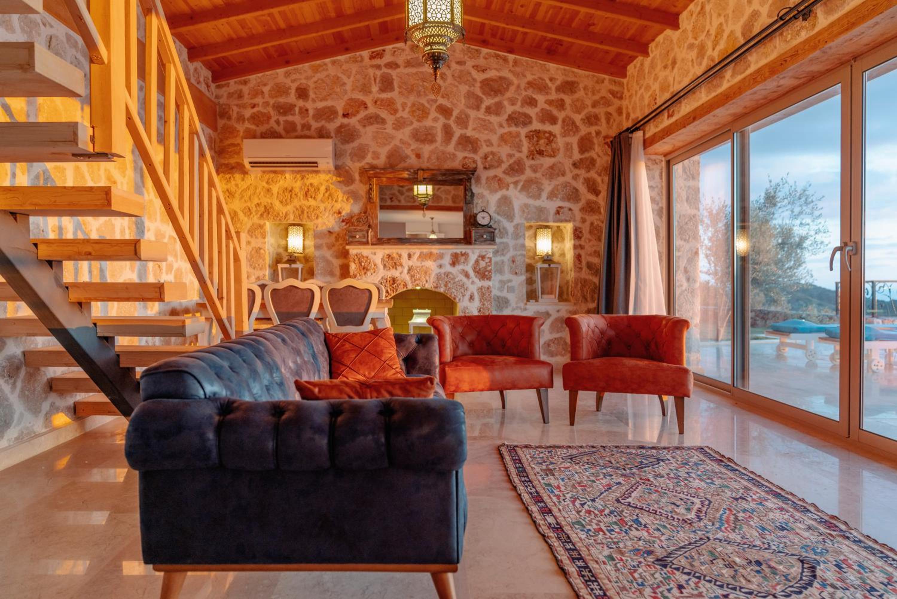 Villa Ambar en Kas — lounge